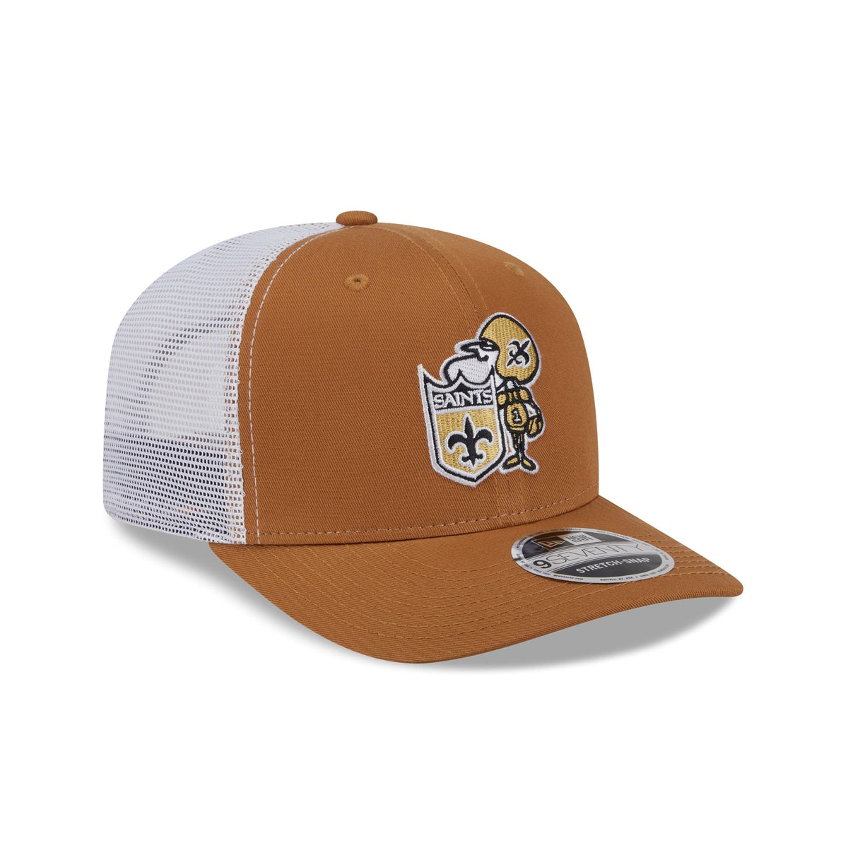 New Orleans Saints Bronze 9SEVENTY Trucker Hat