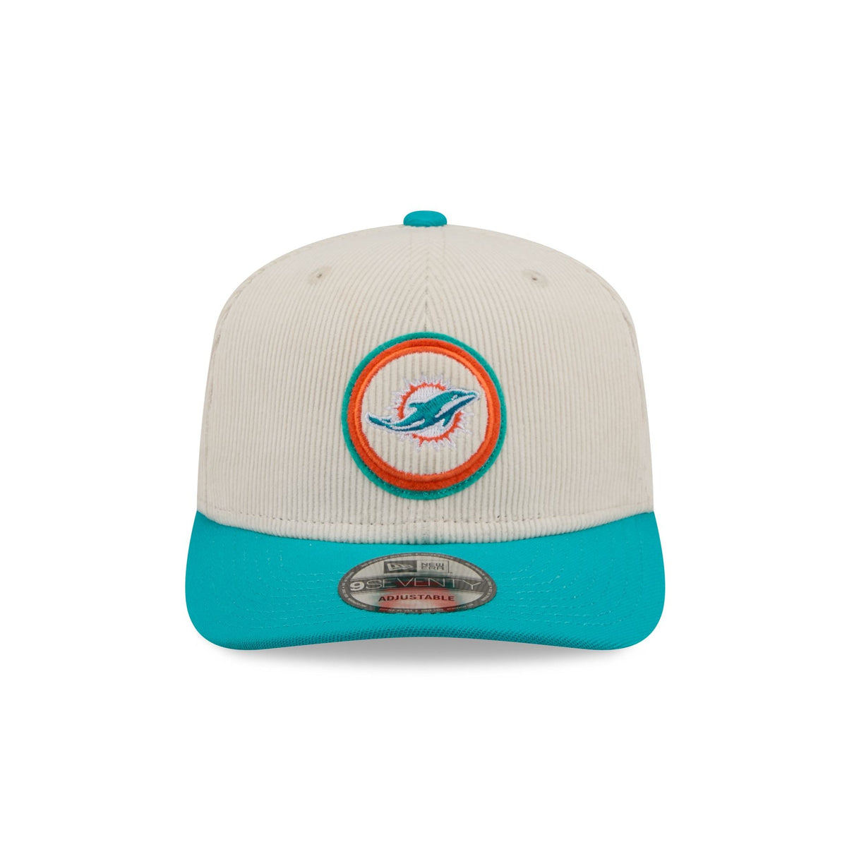 Miami Dolphins Loyal Corduroy 9SEVENTY Stretch-Snap Hat