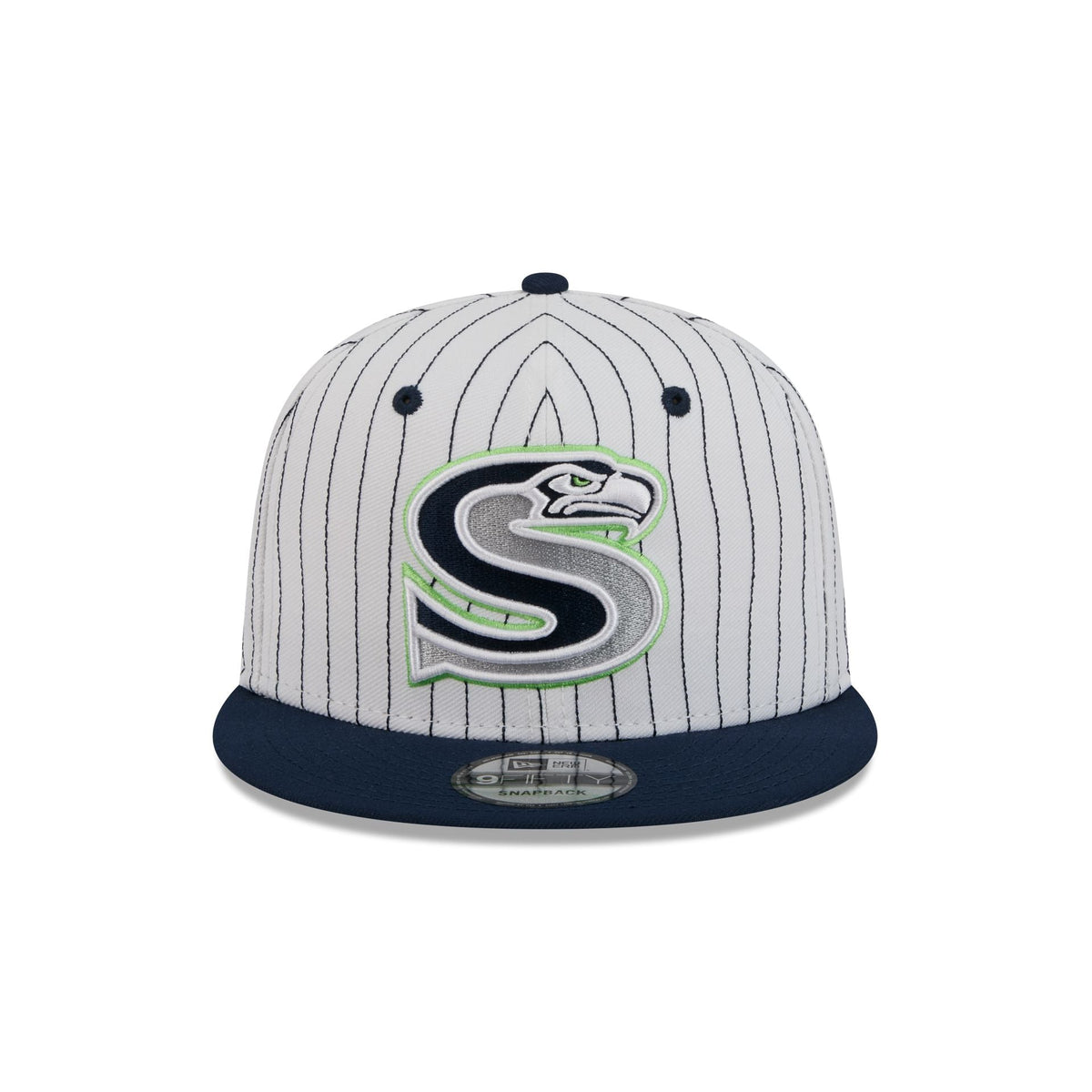 Seattle Seahawks Deceptor Pinstripe 9FIFTY Snapback Hat