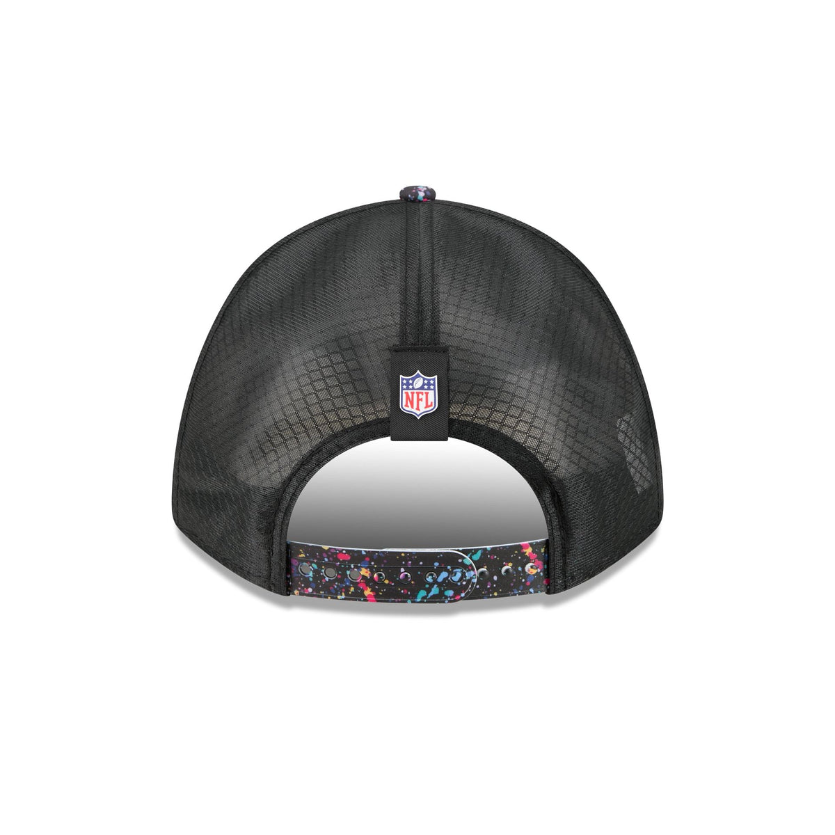 Cincinnati Bengals 2025 Crucial Catch 9FORTY M-Crown A-Frame Trucker Hat