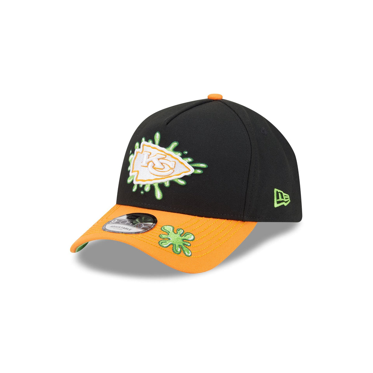 Nickelodeon Slime x Kansas City Chiefs 9FORTY A-Frame Snapback Hat