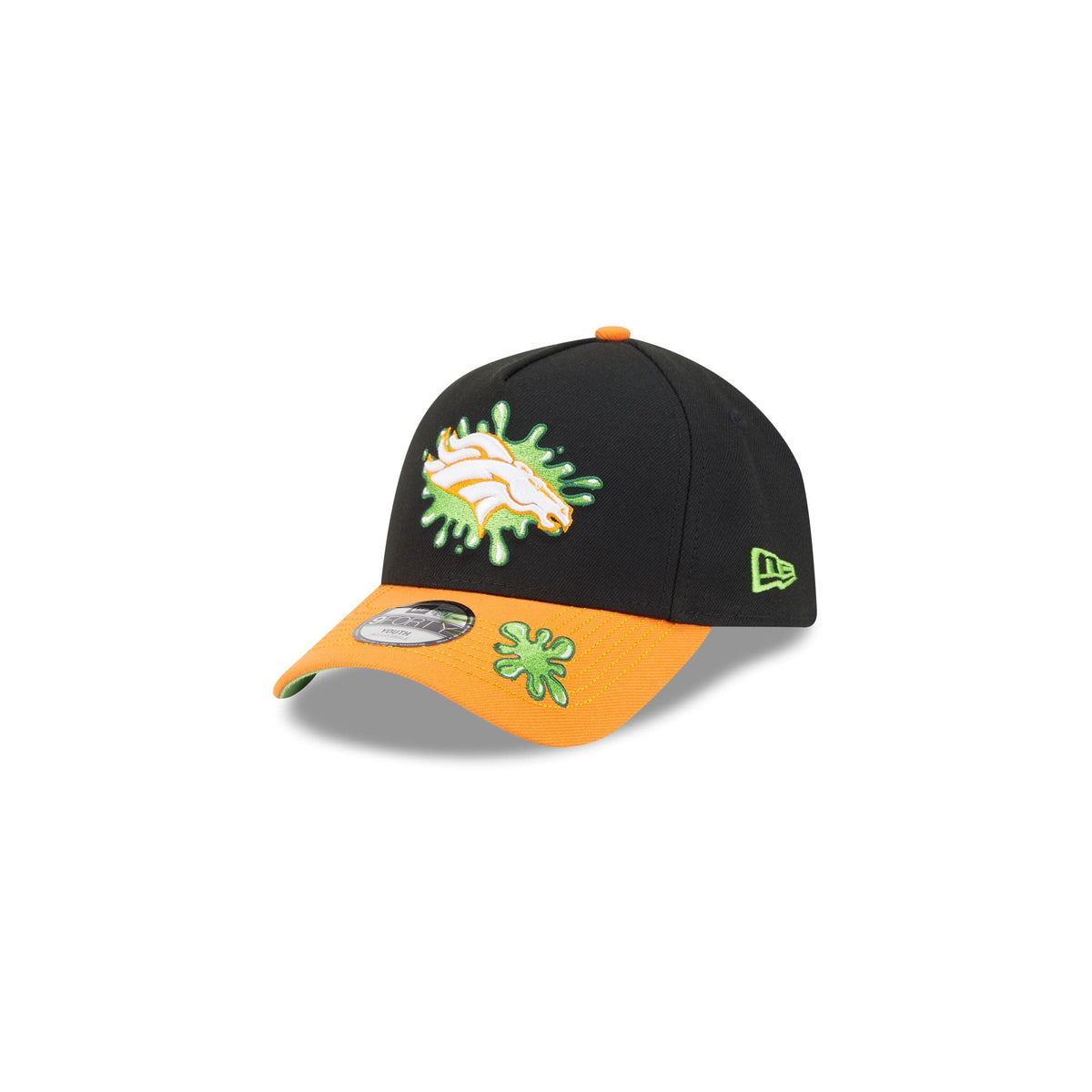 Nickelodeon Slime x Denver Broncos Kids 9FORTY A-Frame Snapback Hat