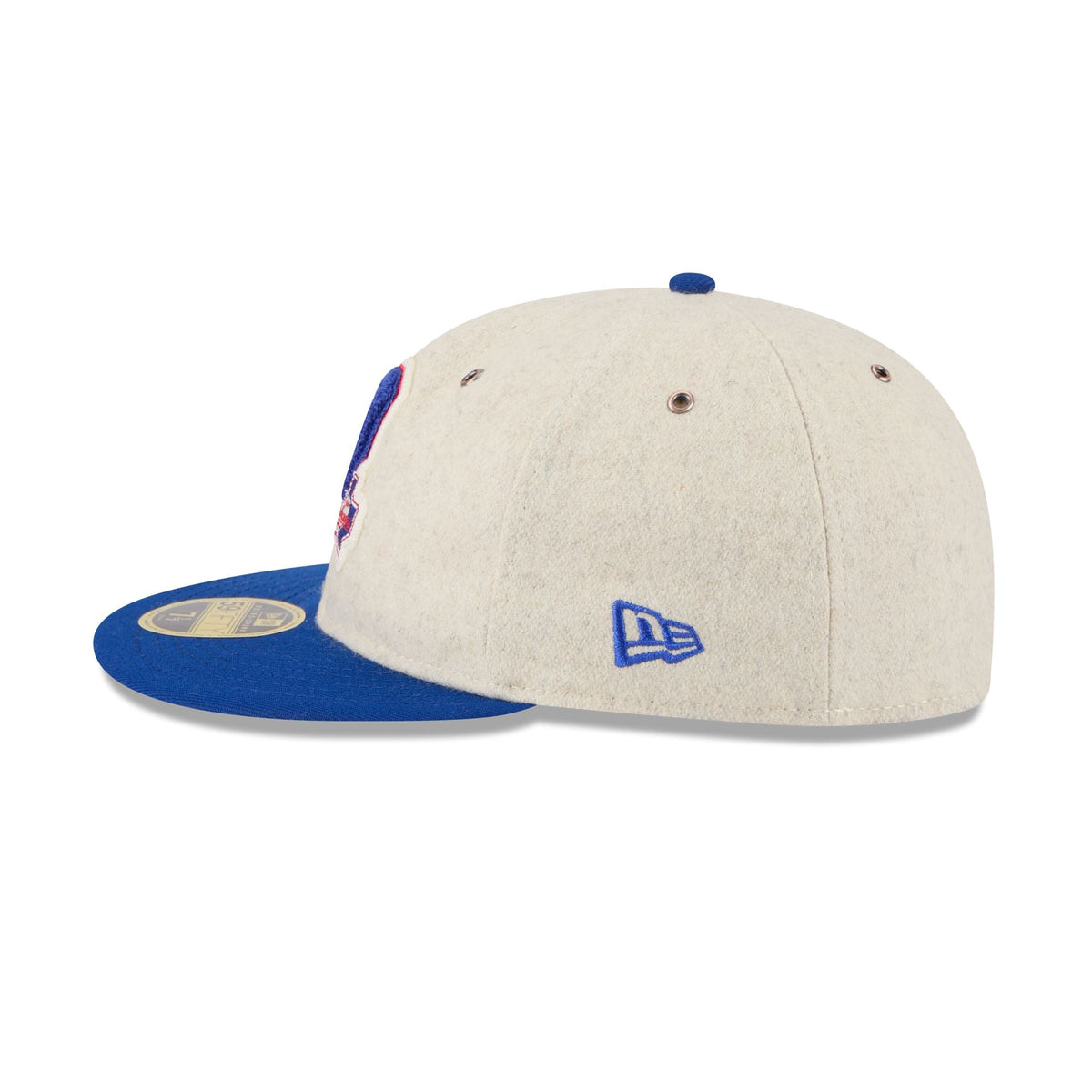 Texas Rangers Wool Letterman Retro Crown 59FIFTY Fitted Hat