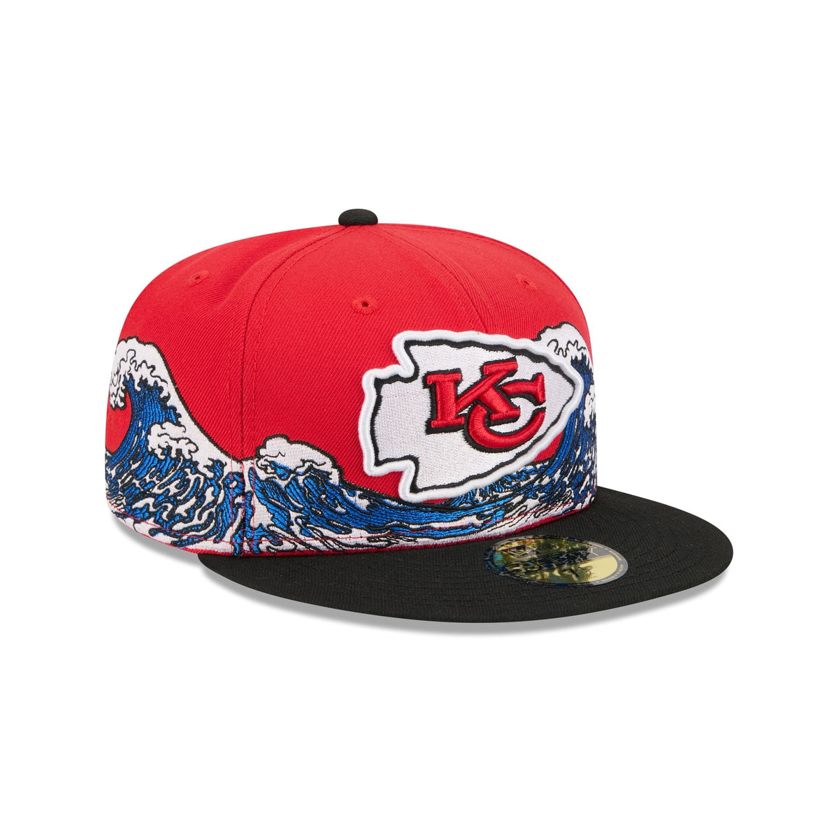 Kansas City Chiefs Tidal Flow 59FIFTY Fitted Hat