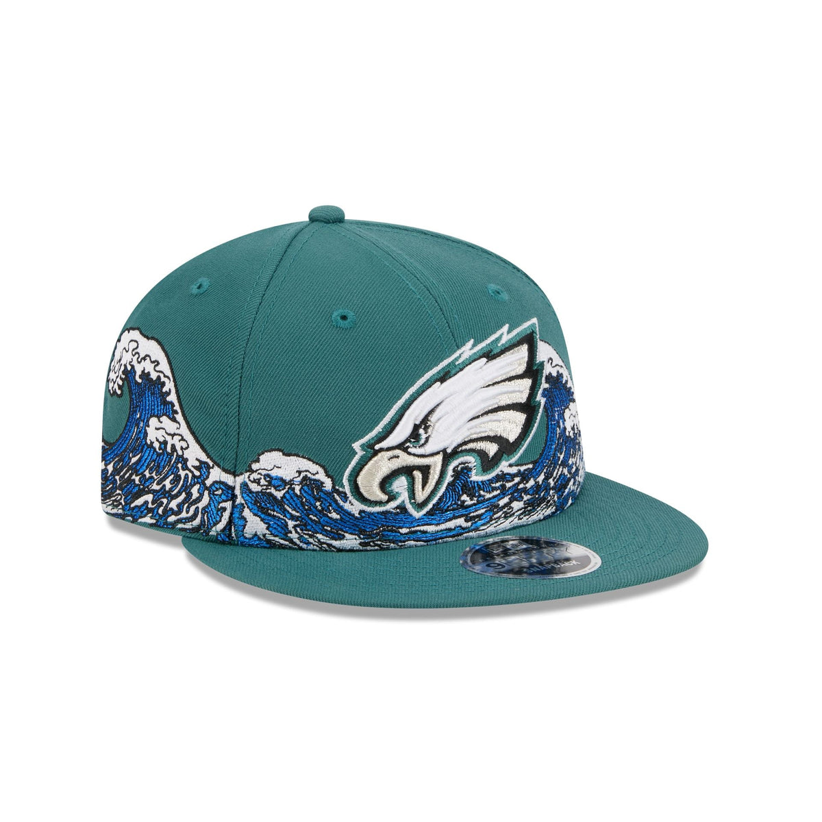 Philadelphia Eagles Tidal Flow Retro Crown 9FIFTY Adjustable Hat