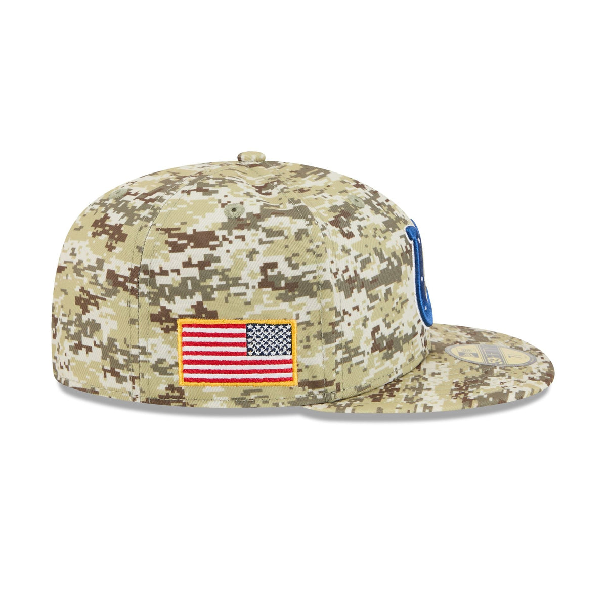 Indianapolis Colts 2025 Salute to Service Fan Gear 59FIFTY Fitted Hat