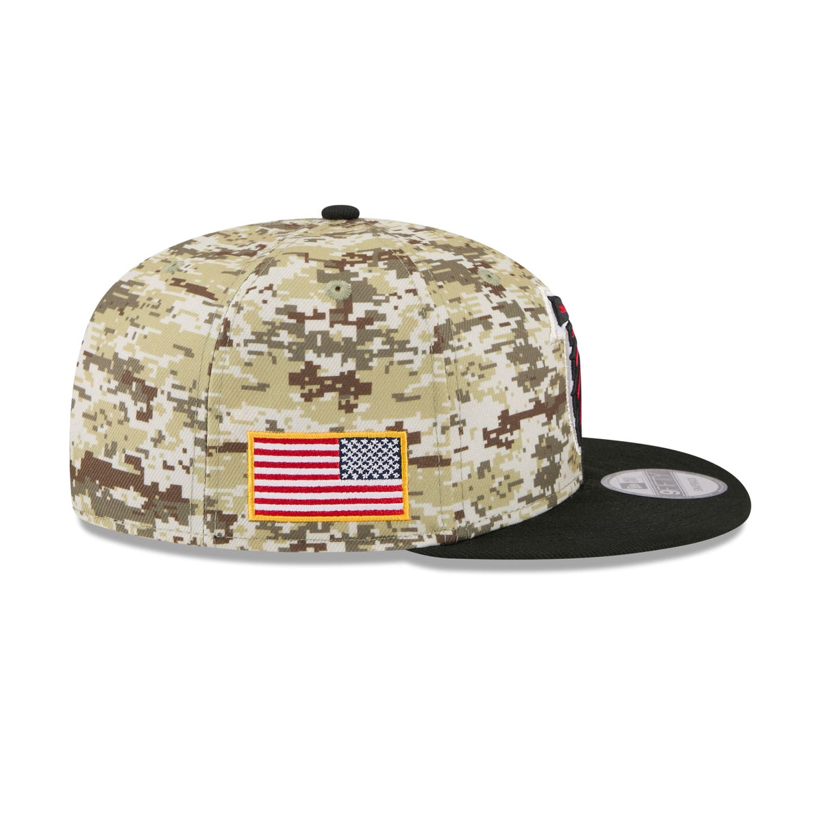 Atlanta Falcons 2025 Salute to Service Fan Gear 9FIFTY Snapback Hat