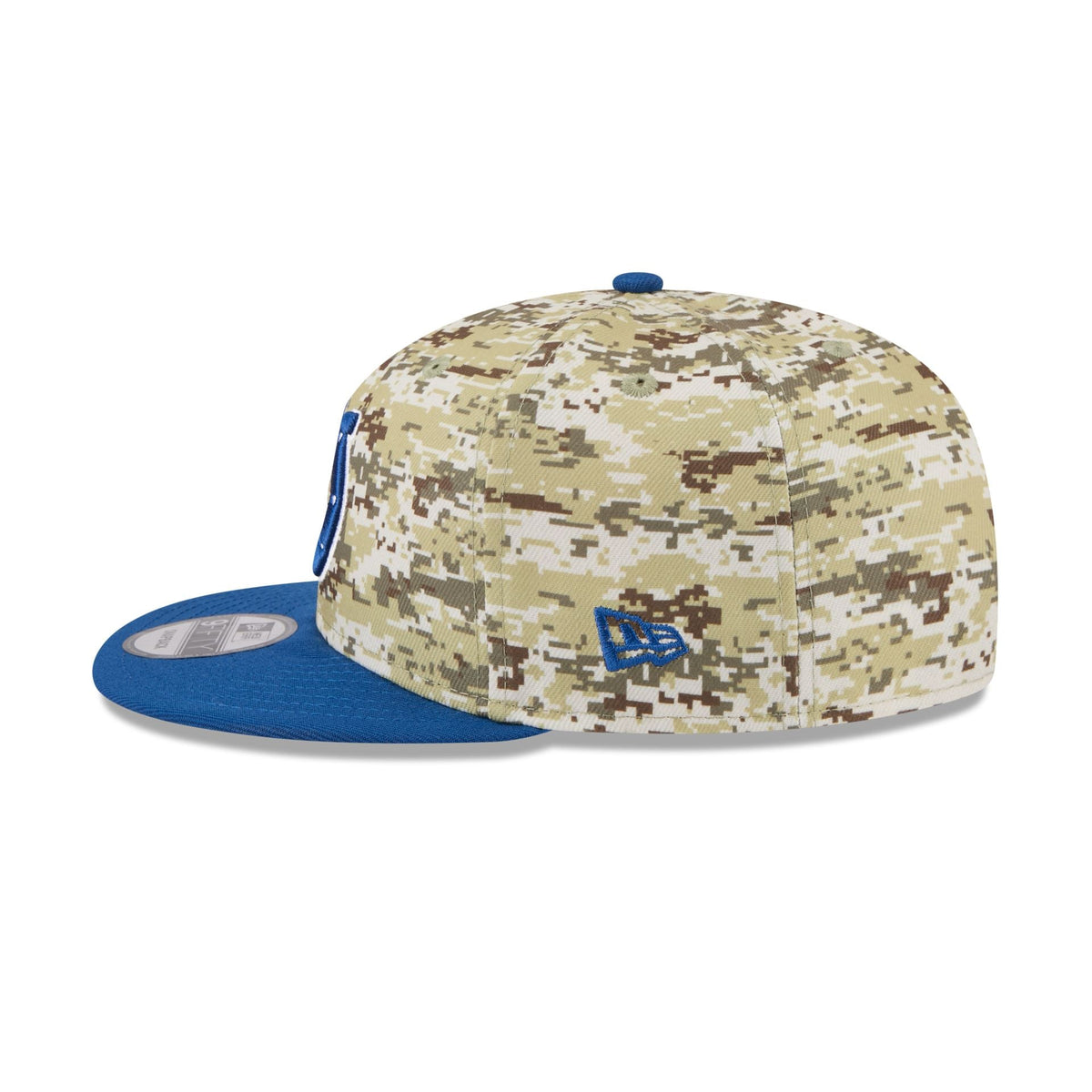 Indianapolis Colts 2025 Salute to Service Fan Gear 9FIFTY Snapback Hat