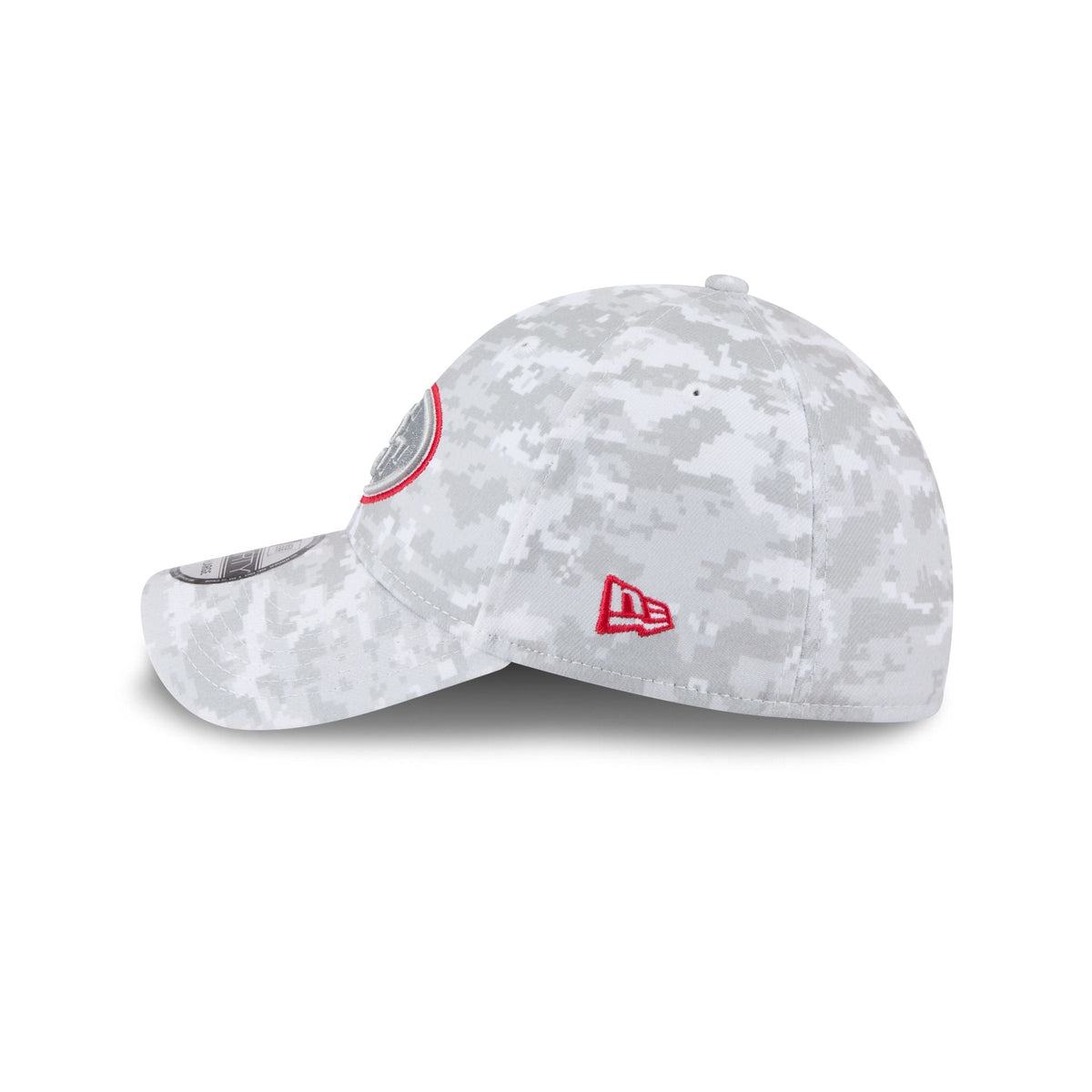 San Francisco 49ers 2025 Salute to Service Fan Gear 39THIRTY Stretch Fit Hat