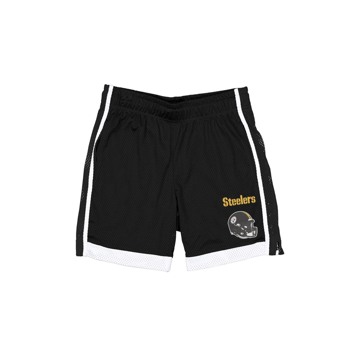 Pittsburgh Steelers Black Summer Shorts