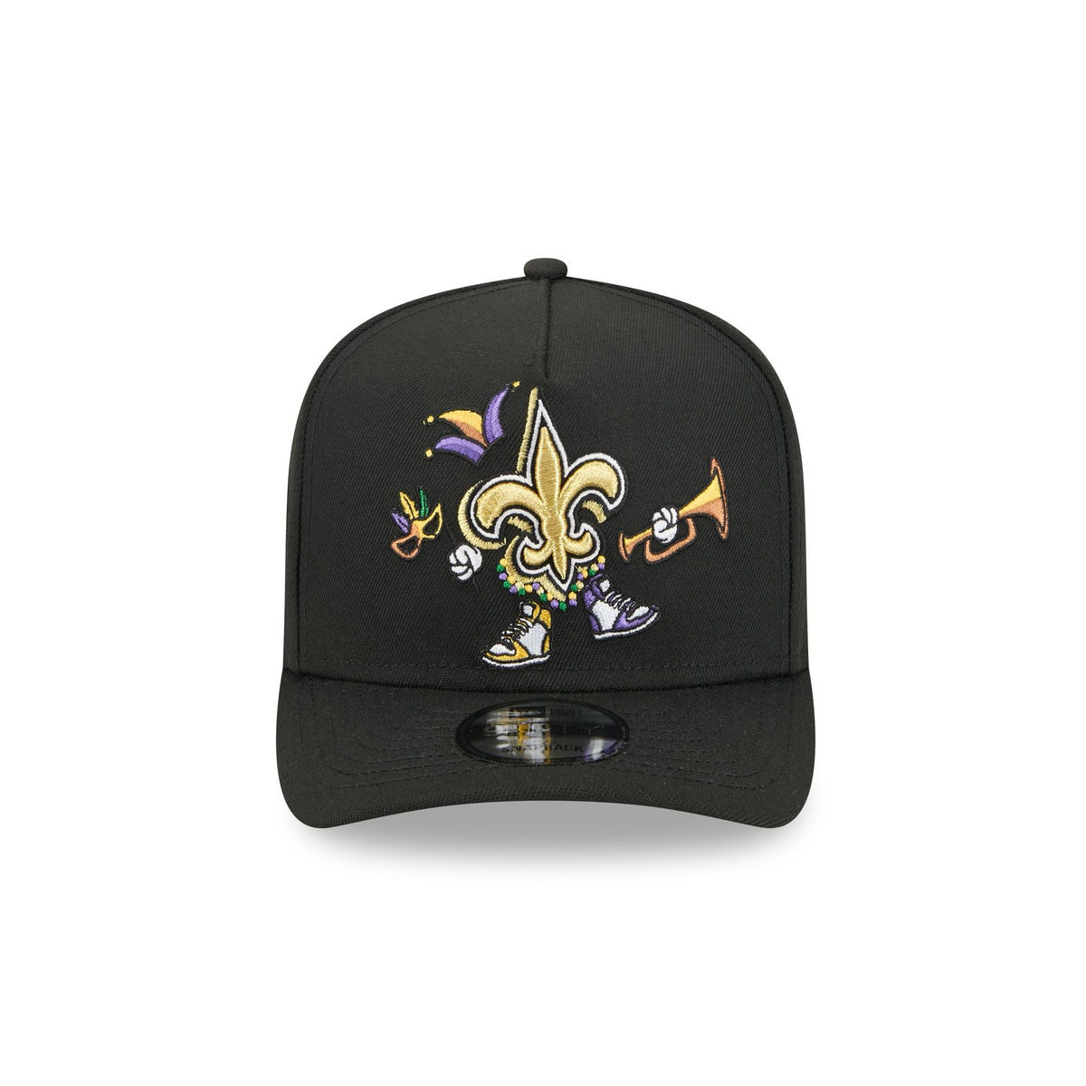 New Orleans Saints Cartoon 9FIFTY A-Frame Snapback Hat