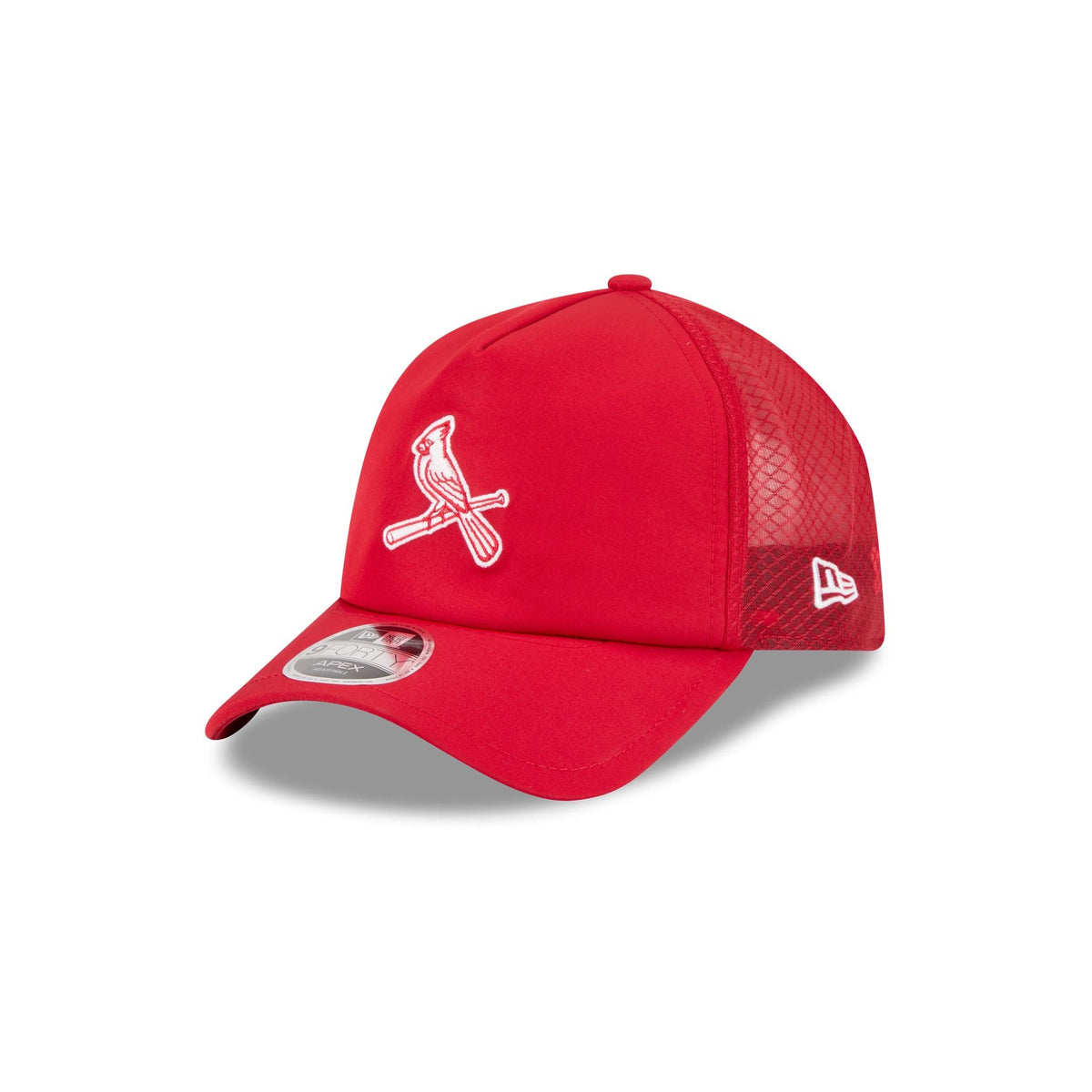 St. Louis Cardinals 2026 Batting Practice Alt Bird 9FORTY APEX Trucker Hat