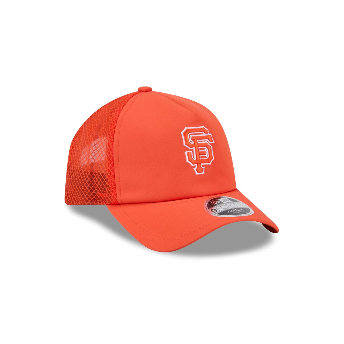 San Francisco Giants 2026 Batting Practice Colorway 9FORTY APEX Trucker Hat