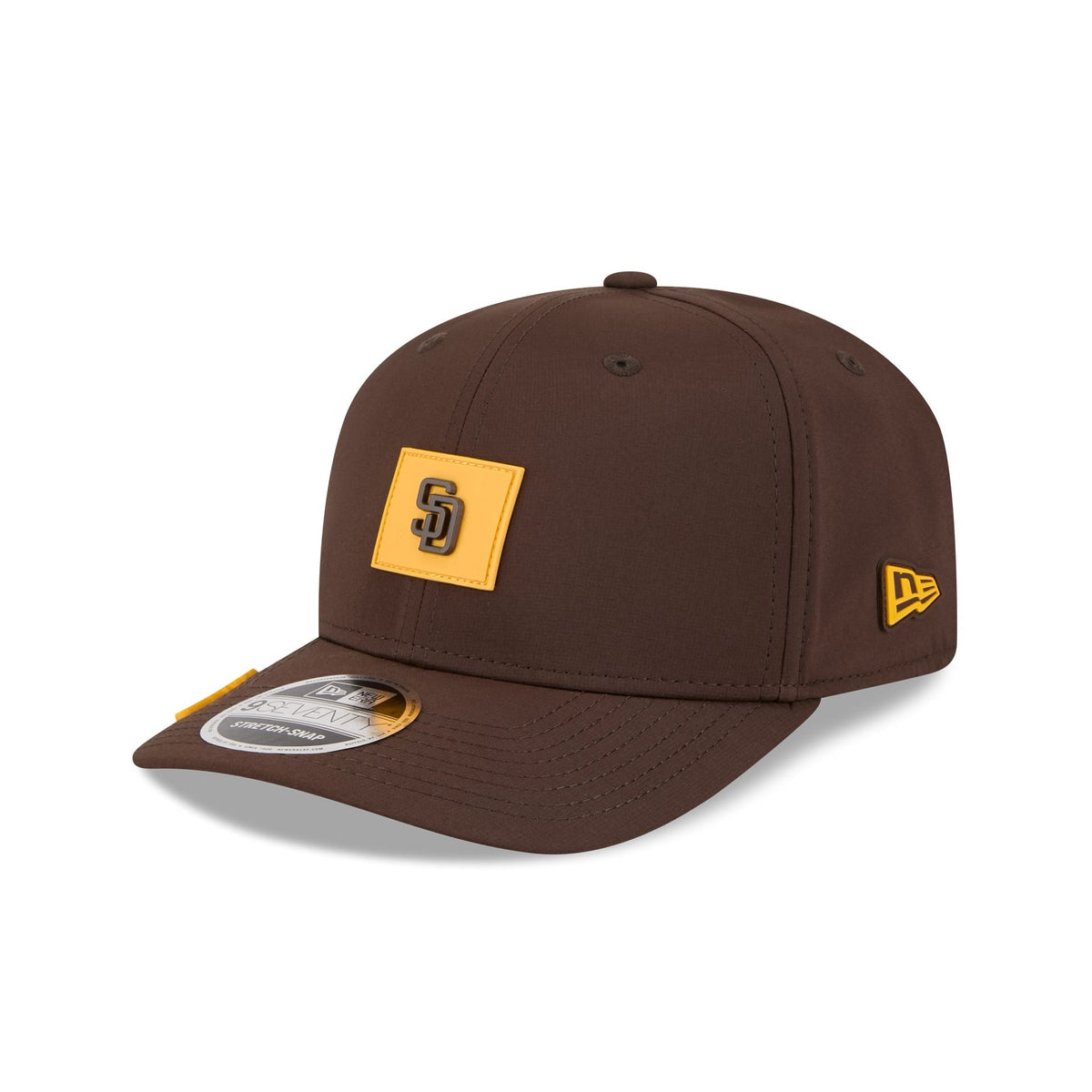 San Diego Padres 2026 Clubhouse 9SEVENTY Stretch-Snap Hat