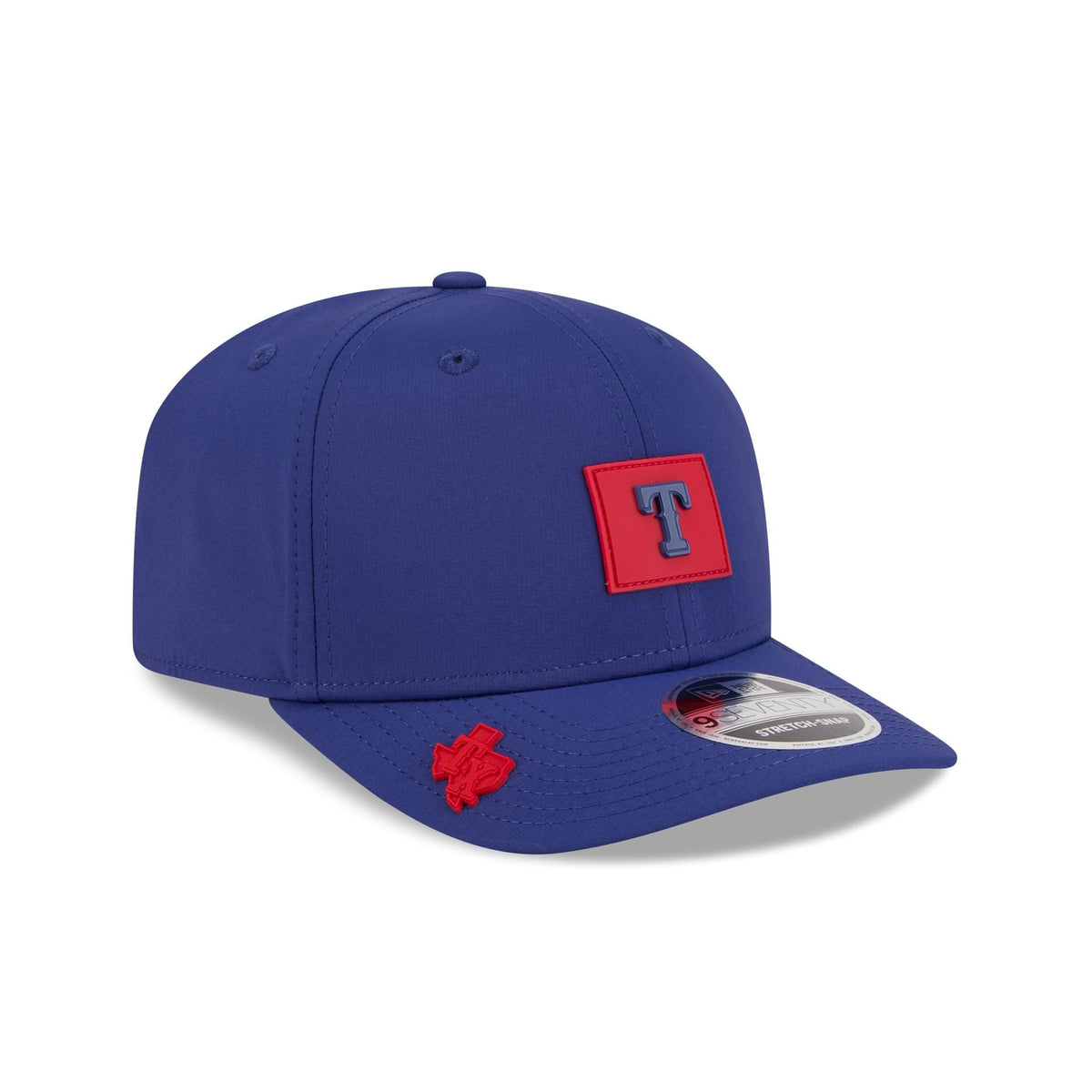 Texas Rangers 2026 Clubhouse 9SEVENTY Stretch-Snap Hat