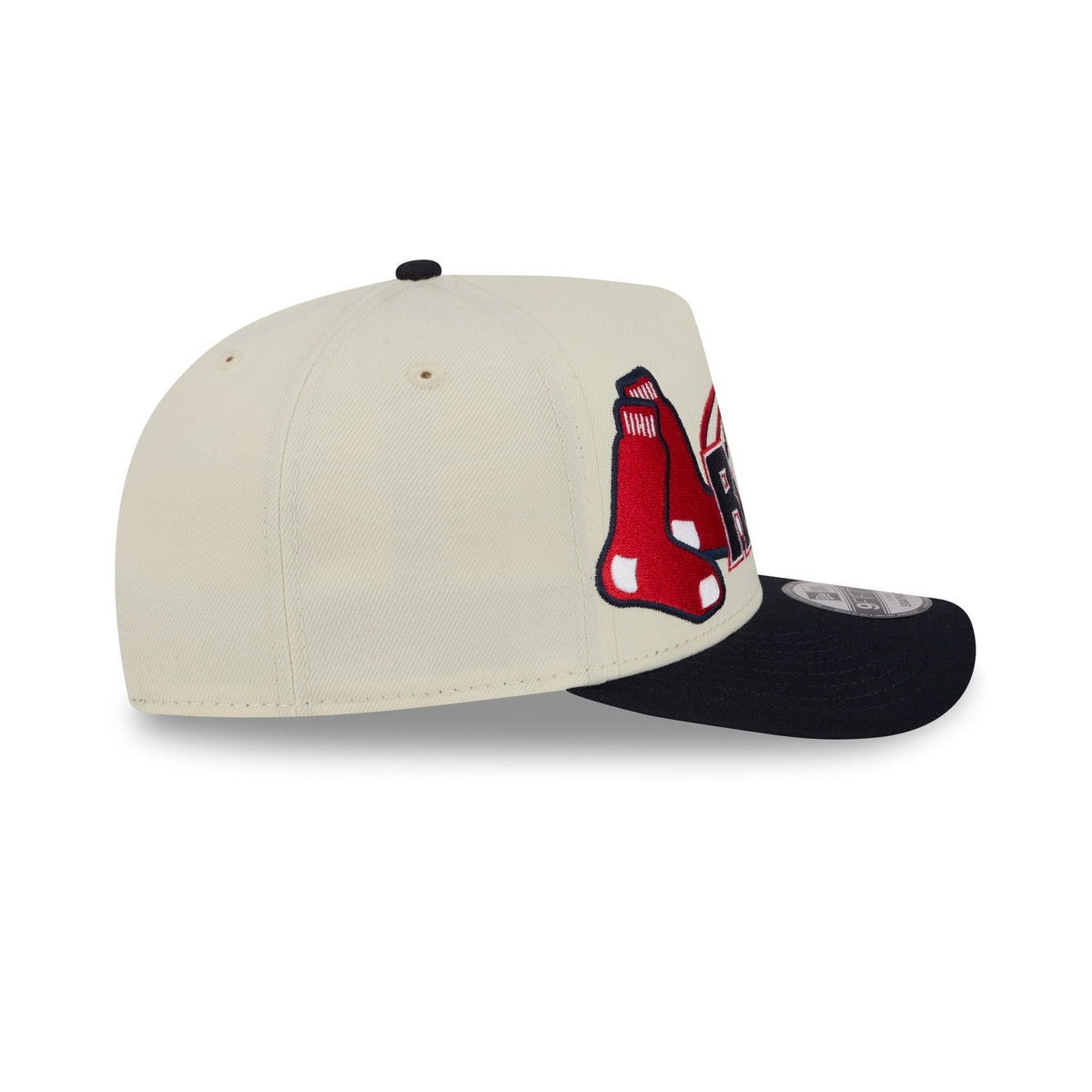 Boston Red Sox Chrome White Classic 9FIFTY A-Frame Snapback Hat