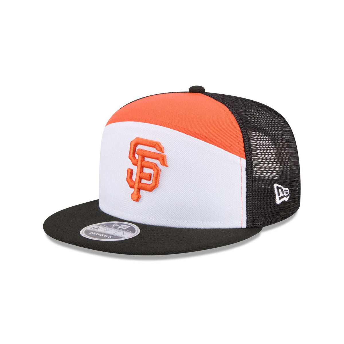 San Francisco Giants Block Split Panel 9FIFTY Trucker Hat