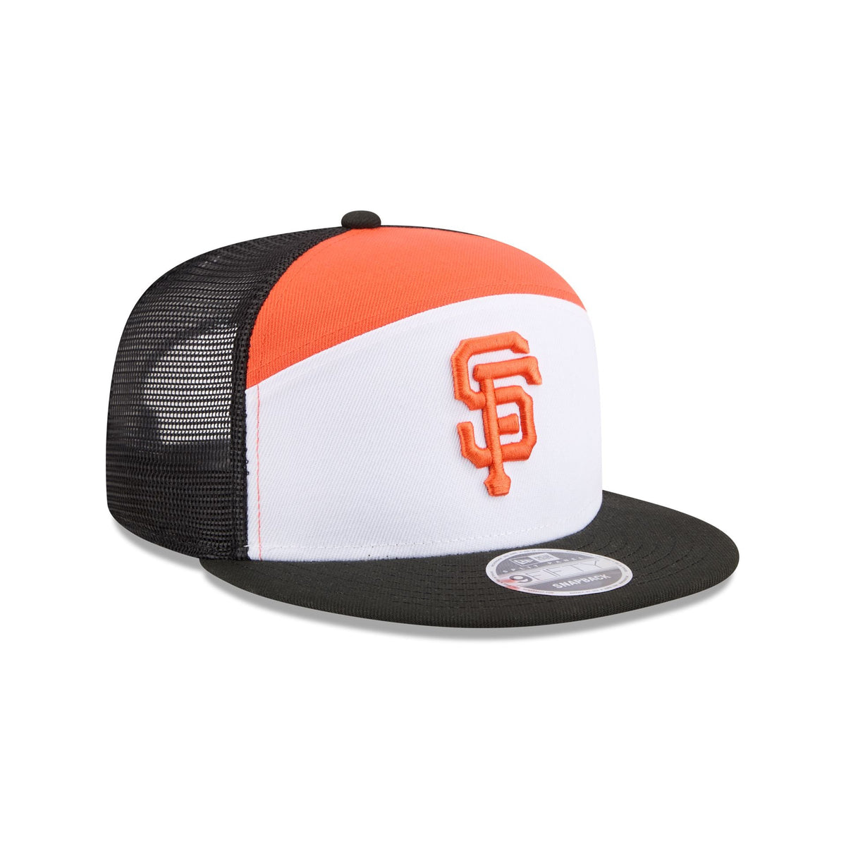 San Francisco Giants Block Split Panel 9FIFTY Trucker Hat