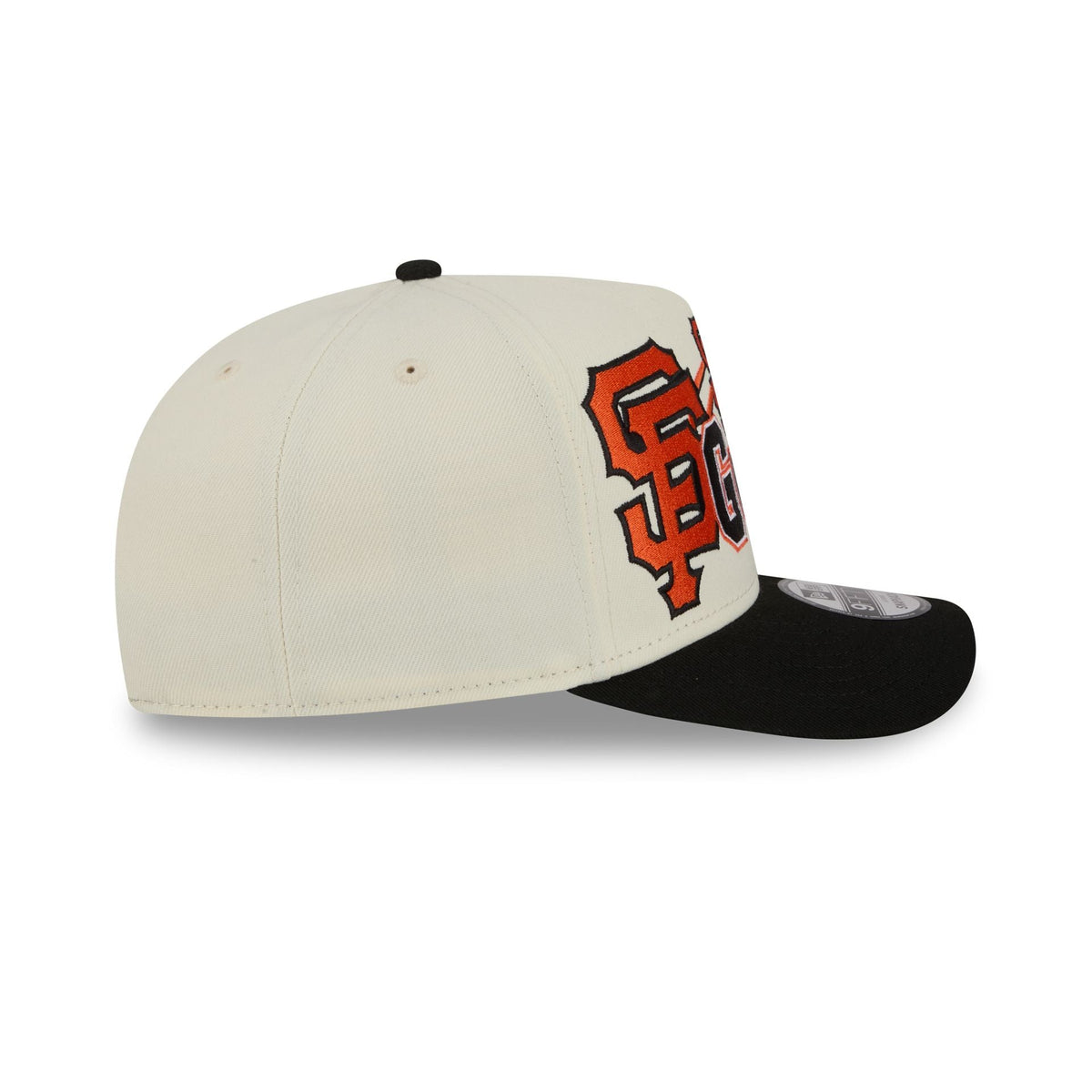 San Francisco Giants Chrome White Classic 9FIFTY A-Frame Snapback Hat