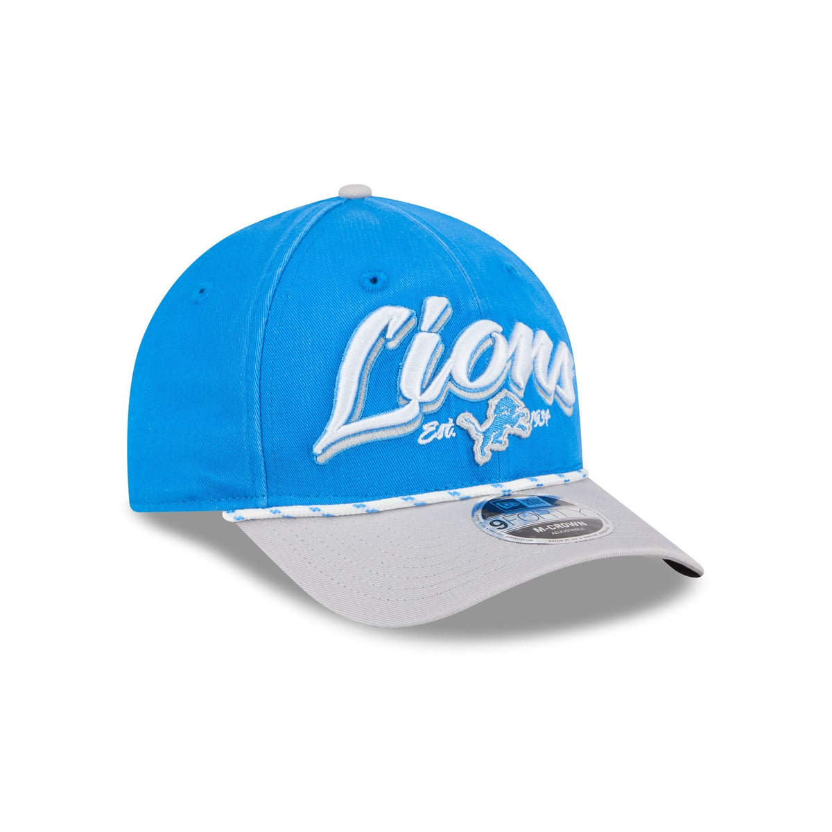 Detroit Lions Team Loyal 9FORTY M-Crown Snapback Hat