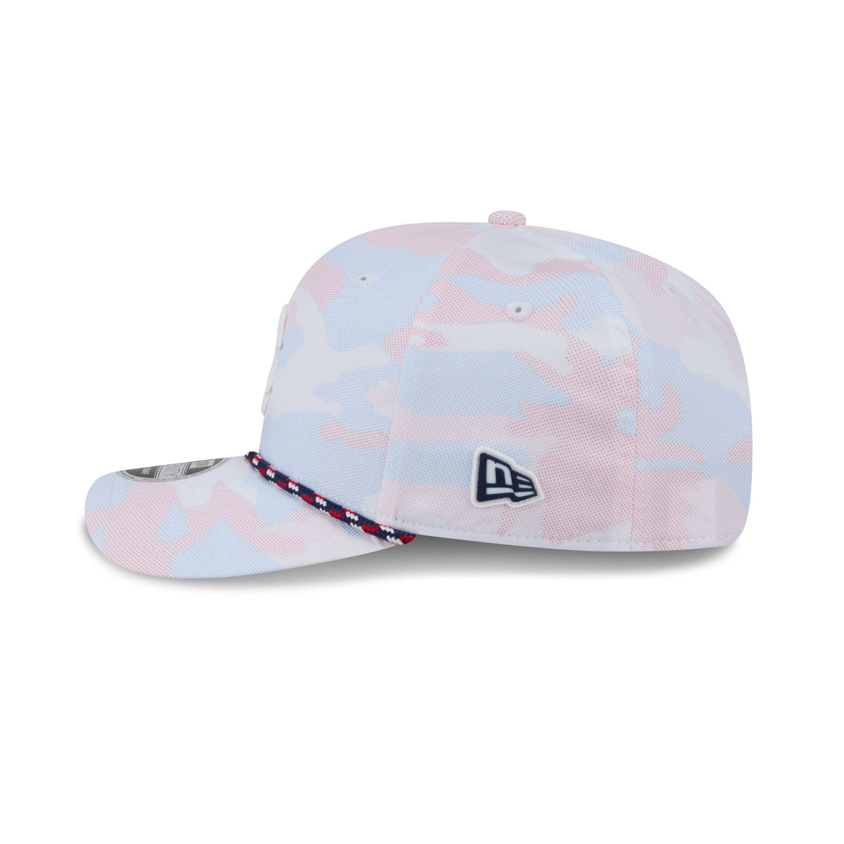 Boston Red Sox White Camo Performance Rope 9SEVENTY Stretch-Snap Hat