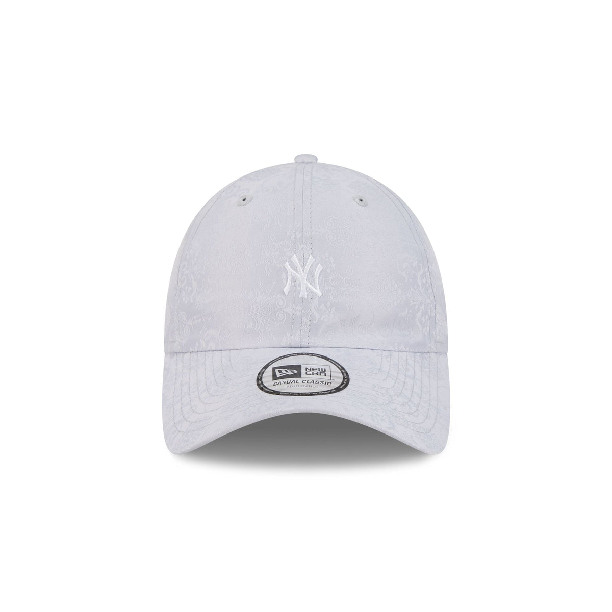 New York Yankees Vintage Satin Gray Casual Classic Adjustable Hat