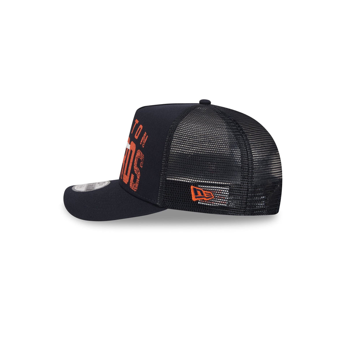 Houston Astros Logo Fade Kids 9FIFTY A-Frame Trucker Hat