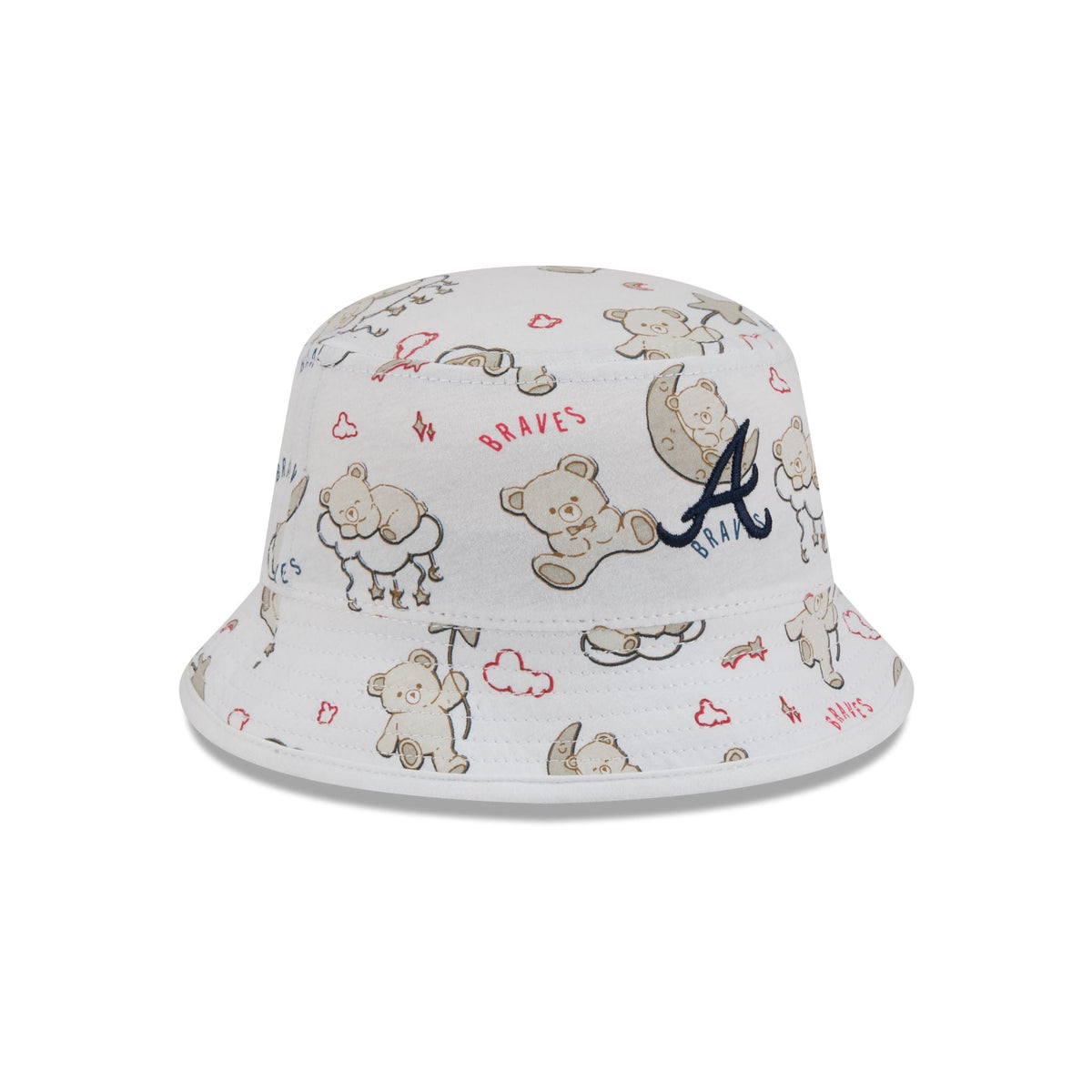 Atlanta Braves Teddy Kids Bucket Hat