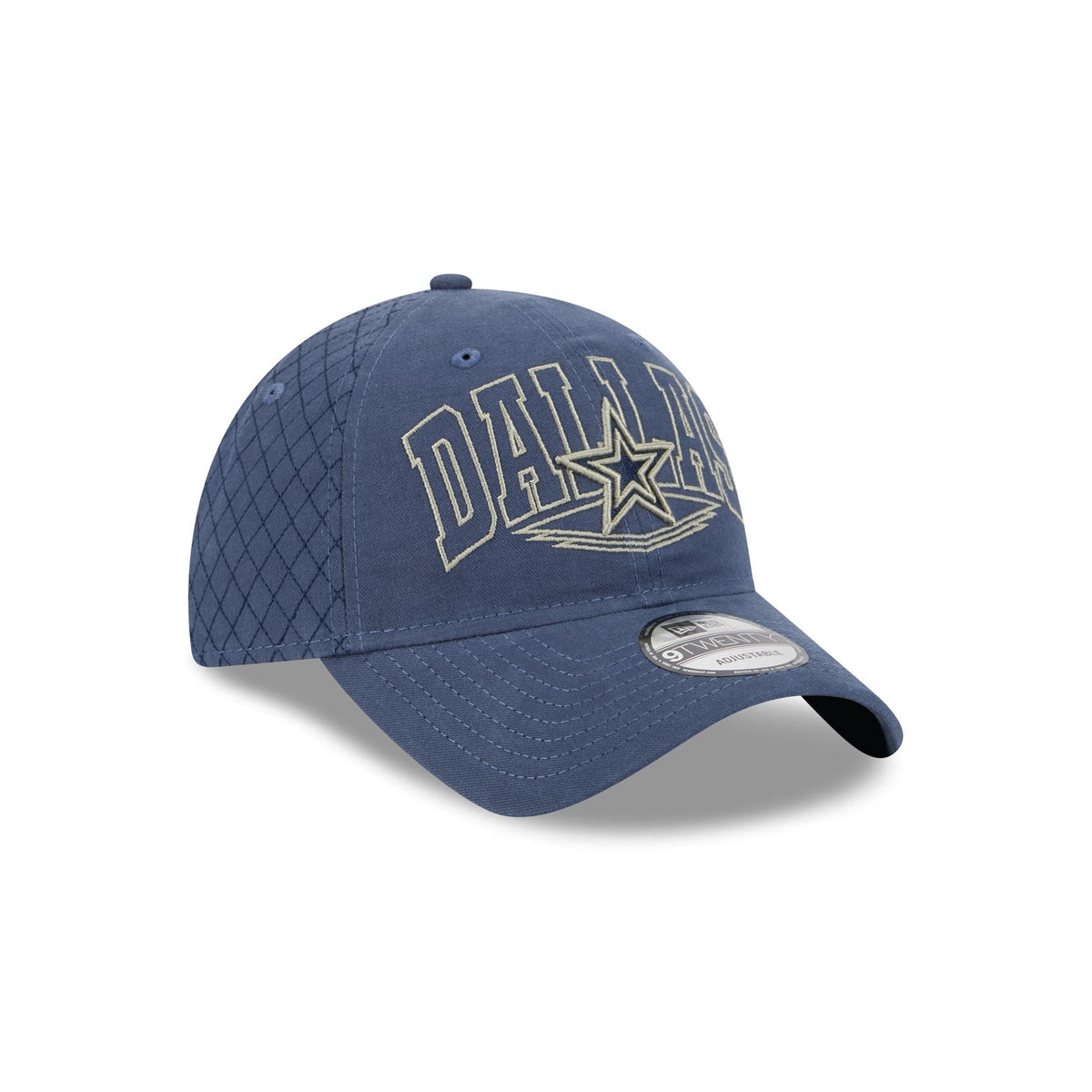 Dallas Cowboys Quilted Wordmark 9TWENTY Adjustable Hat
