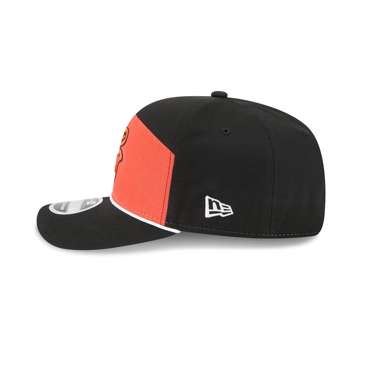 Baltimore Orioles Split Panel 9SEVENTY Stretch-Snap Hat