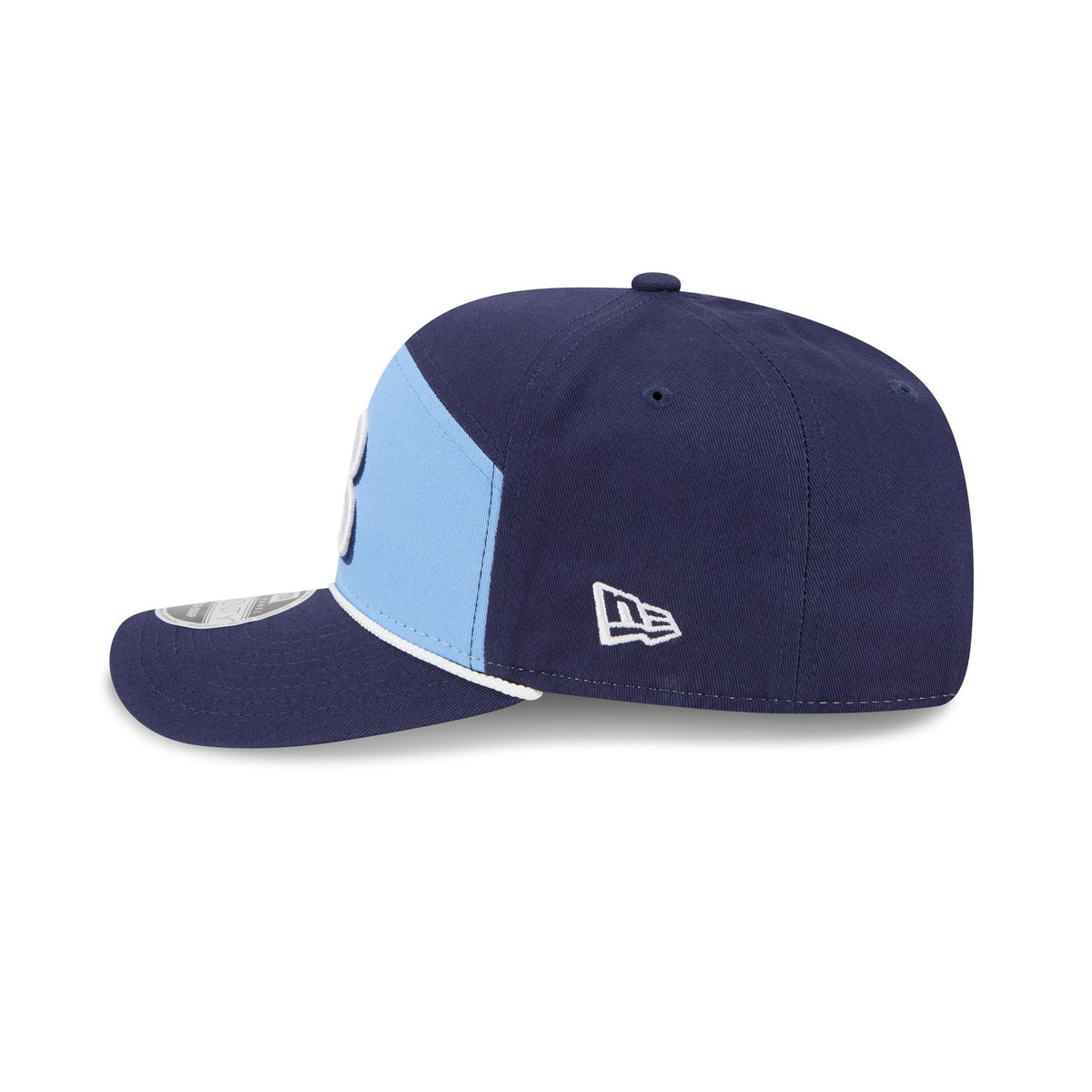 Tampa Bay Rays Split Panel 9SEVENTY Stretch-Snap Hat
