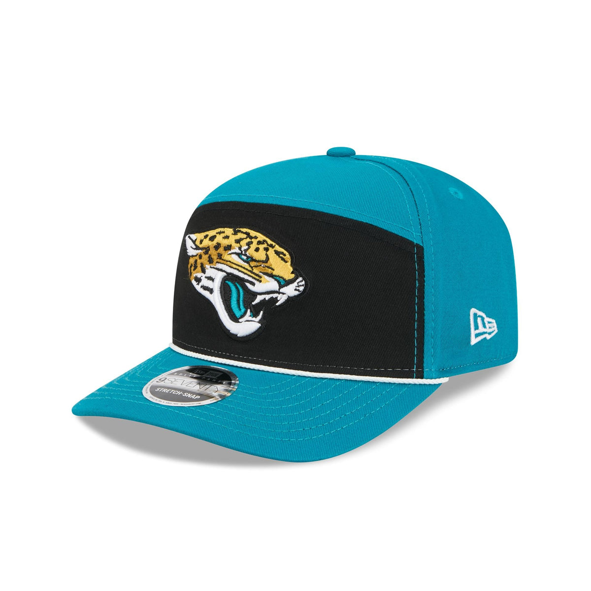Jacksonville Jaguars Split Panel 9SEVENTY Stretch-Snap Hat