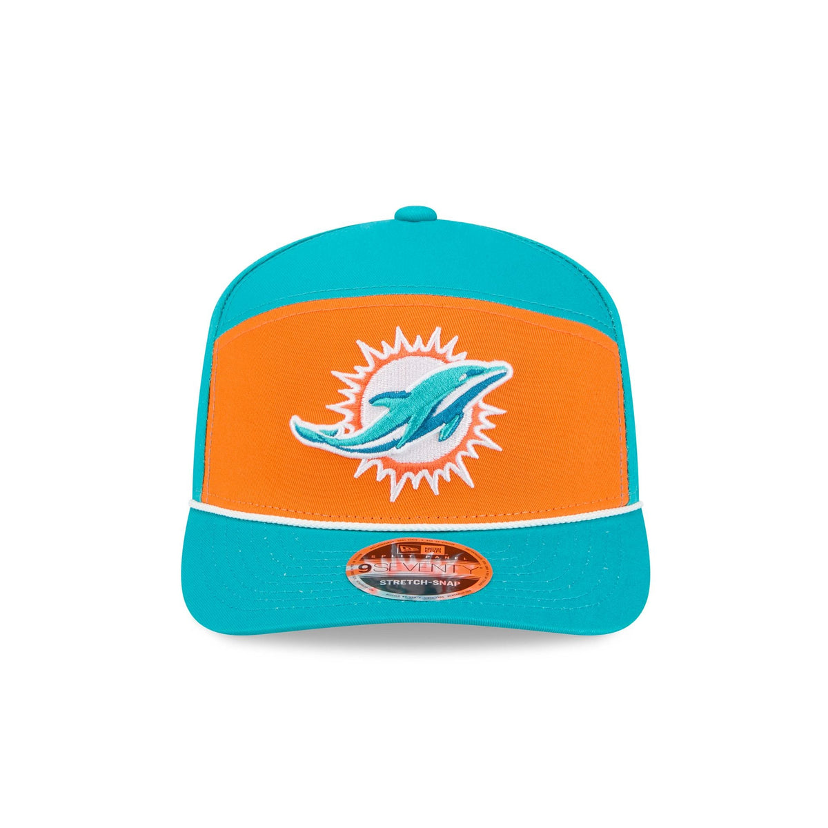 Miami Dolphins Split Panel 9SEVENTY Stretch-Snap Hat