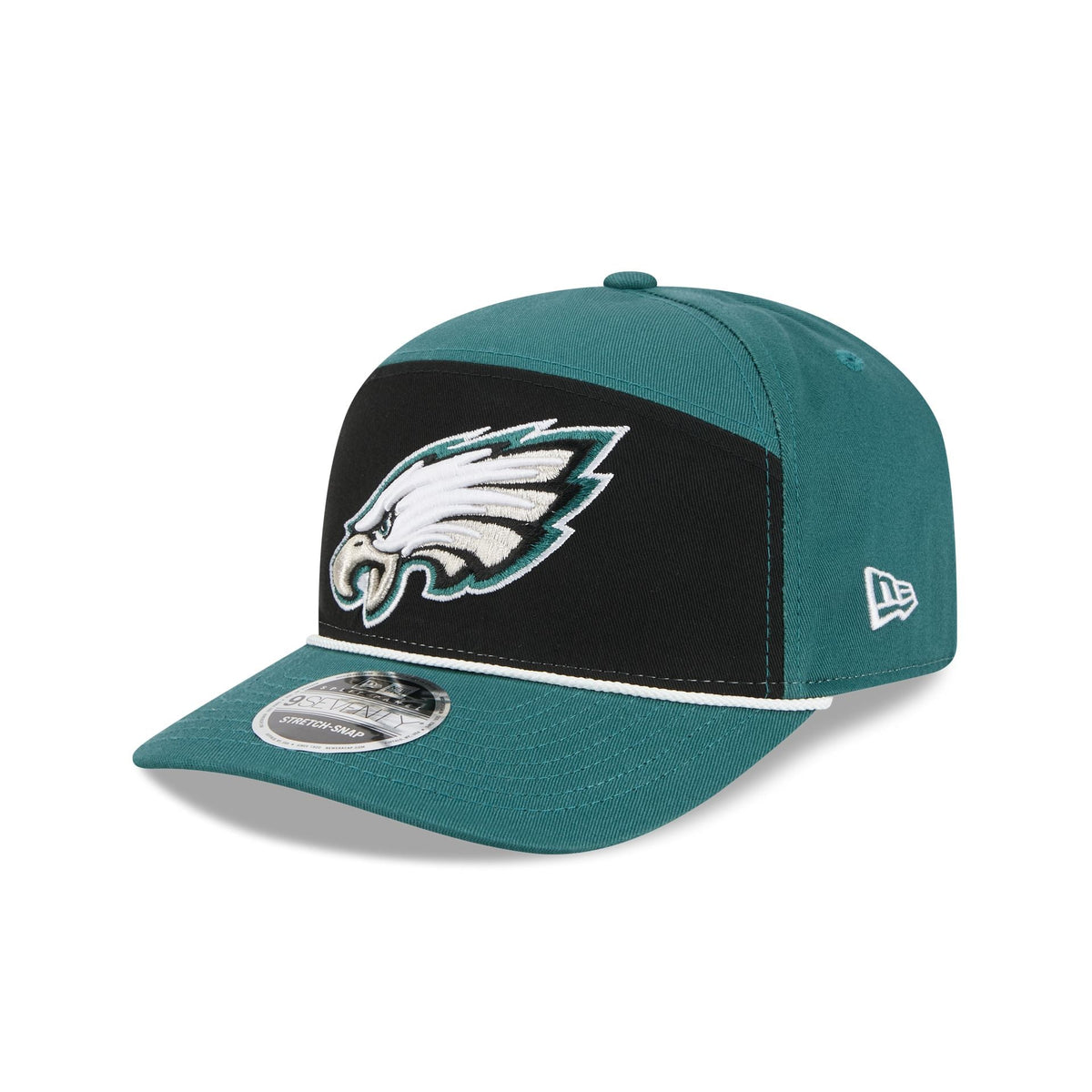 Philadelphia Eagles Split Panel 9SEVENTY Stretch-Snap Hat