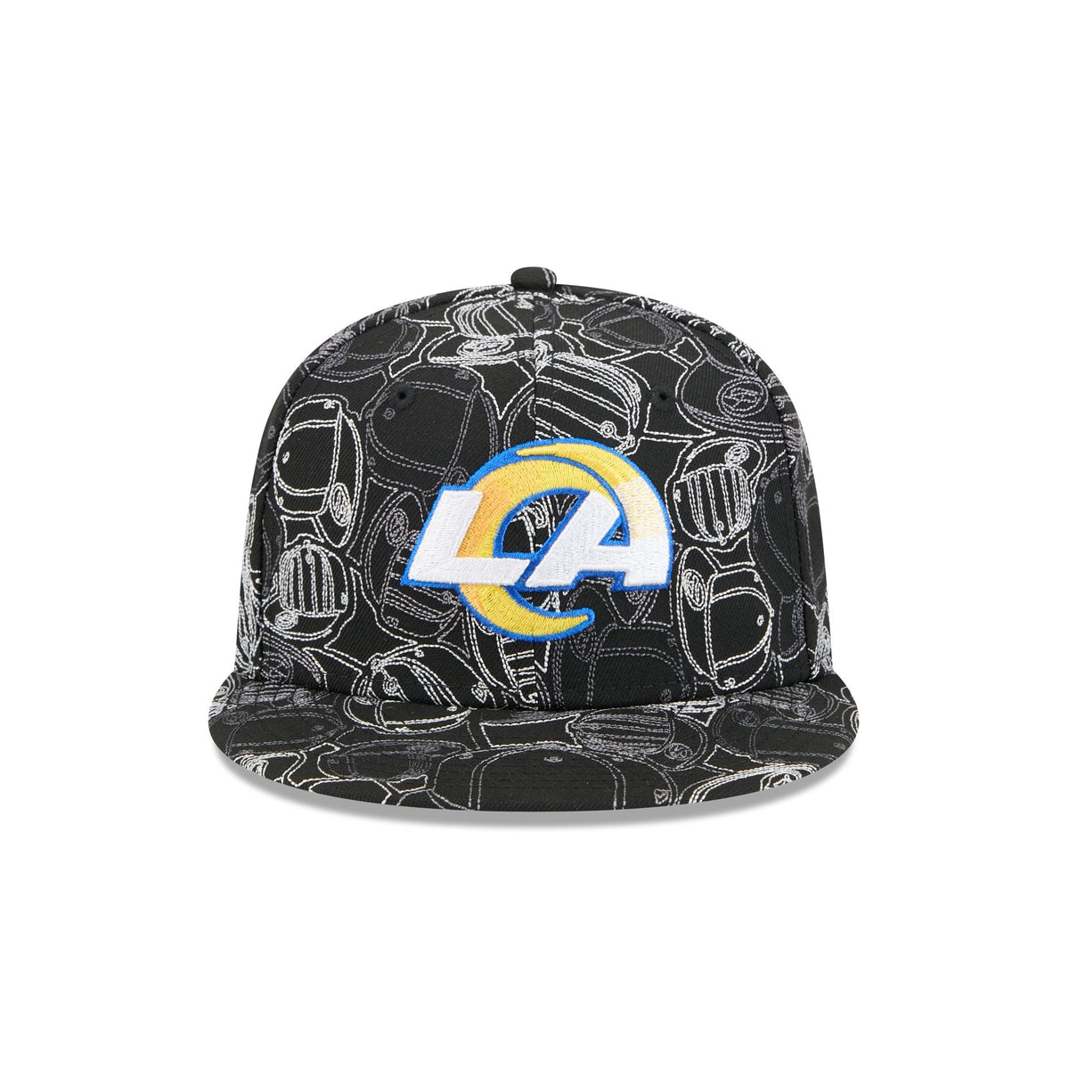 Los Angeles Rams Cap Scramble 59FIFTY Fitted Hat