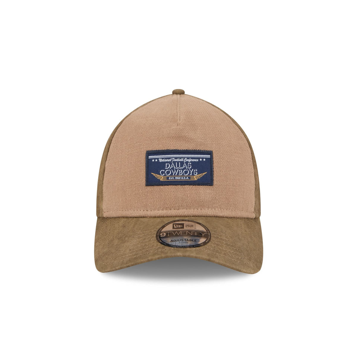 Dallas Cowboys Utility Linen 9TWENTY A-Frame Adjustable Hat