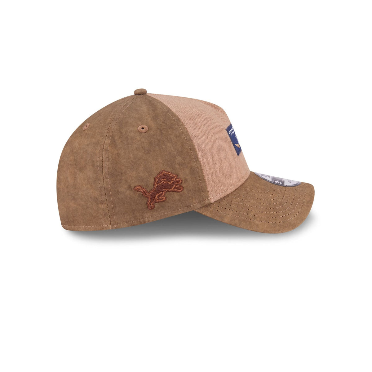 Detroit Lions Utility Linen 9TWENTY A-Frame Adjustable Hat