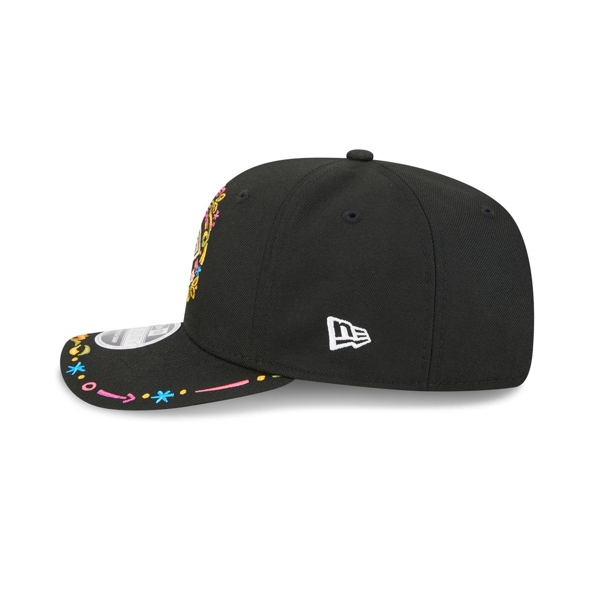 Kansas City Chiefs Black Color Pop 9SEVENTY Stretch-Snap Hat