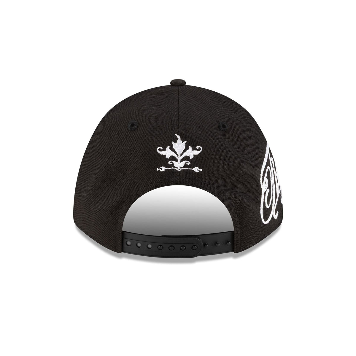 Detroit Tigers Script Black and White 9FORTY M-Crown A-Frame Snapback Hat