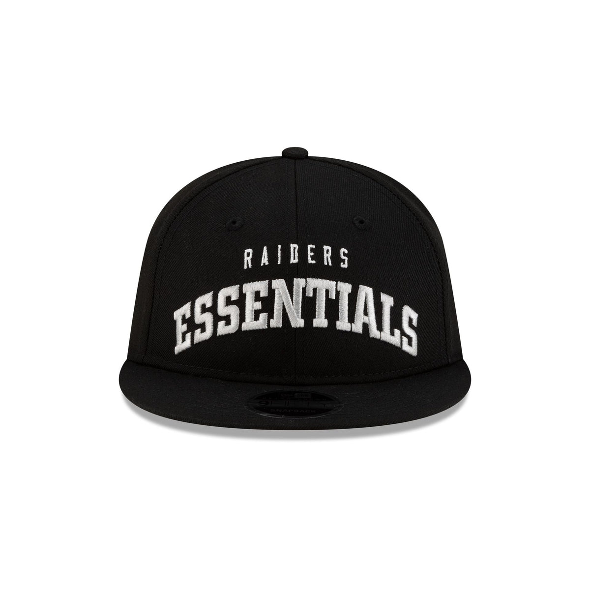 Las Vegas Raiders Fear of God Essentials Retro Crown 9FIFTY Snapback Hat