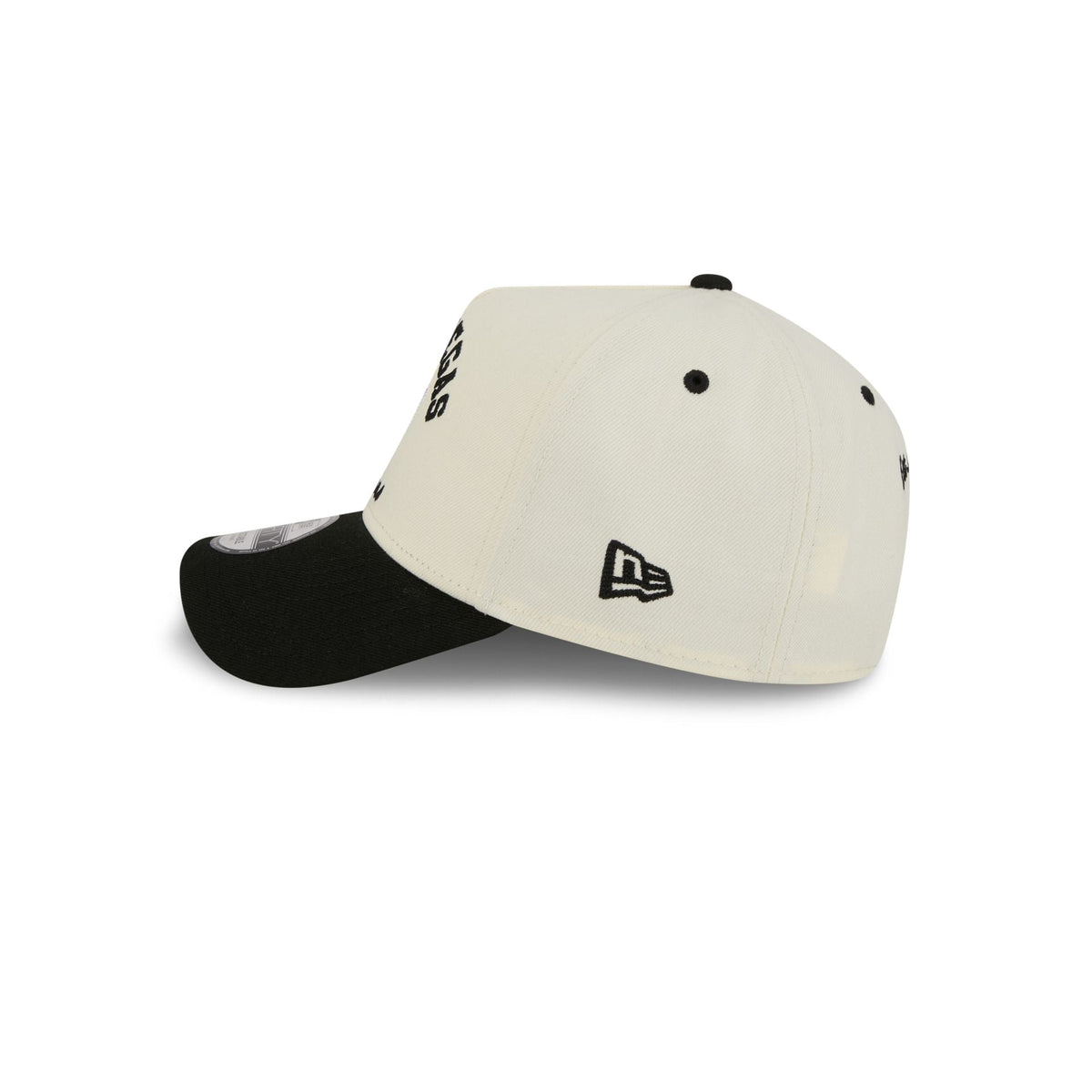 Las Vegas Raiders Chrome White Arched 9FORTY A-Frame Snapback Hat