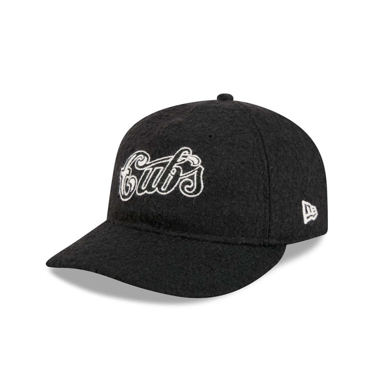 Chicago Cubs Navy Merino & Cashmere Moon Retro Crown 9FIFTY Adjustable Hat