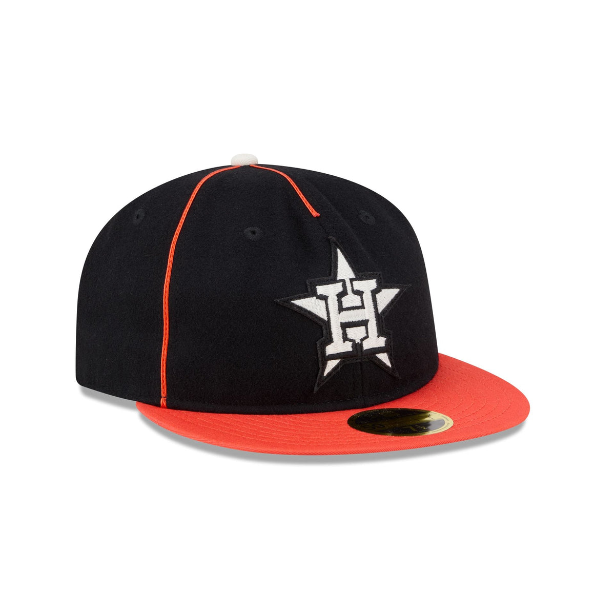 Houston Astros Felt Logo Retro Crown 59FIFTY Fitted Hat