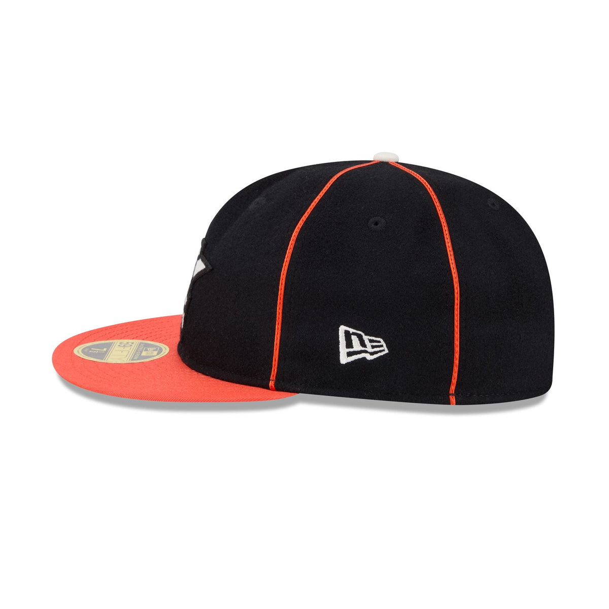 Houston Astros Felt Logo Retro Crown 59FIFTY Fitted Hat