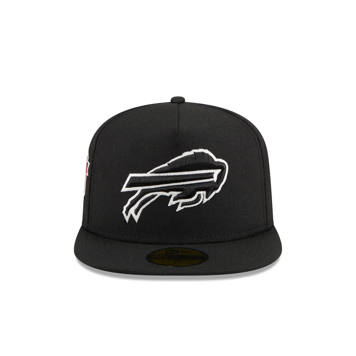 Just Caps Chiseled Logo Buffalo Bills 59FIFTY A-Frame Fitted Hat