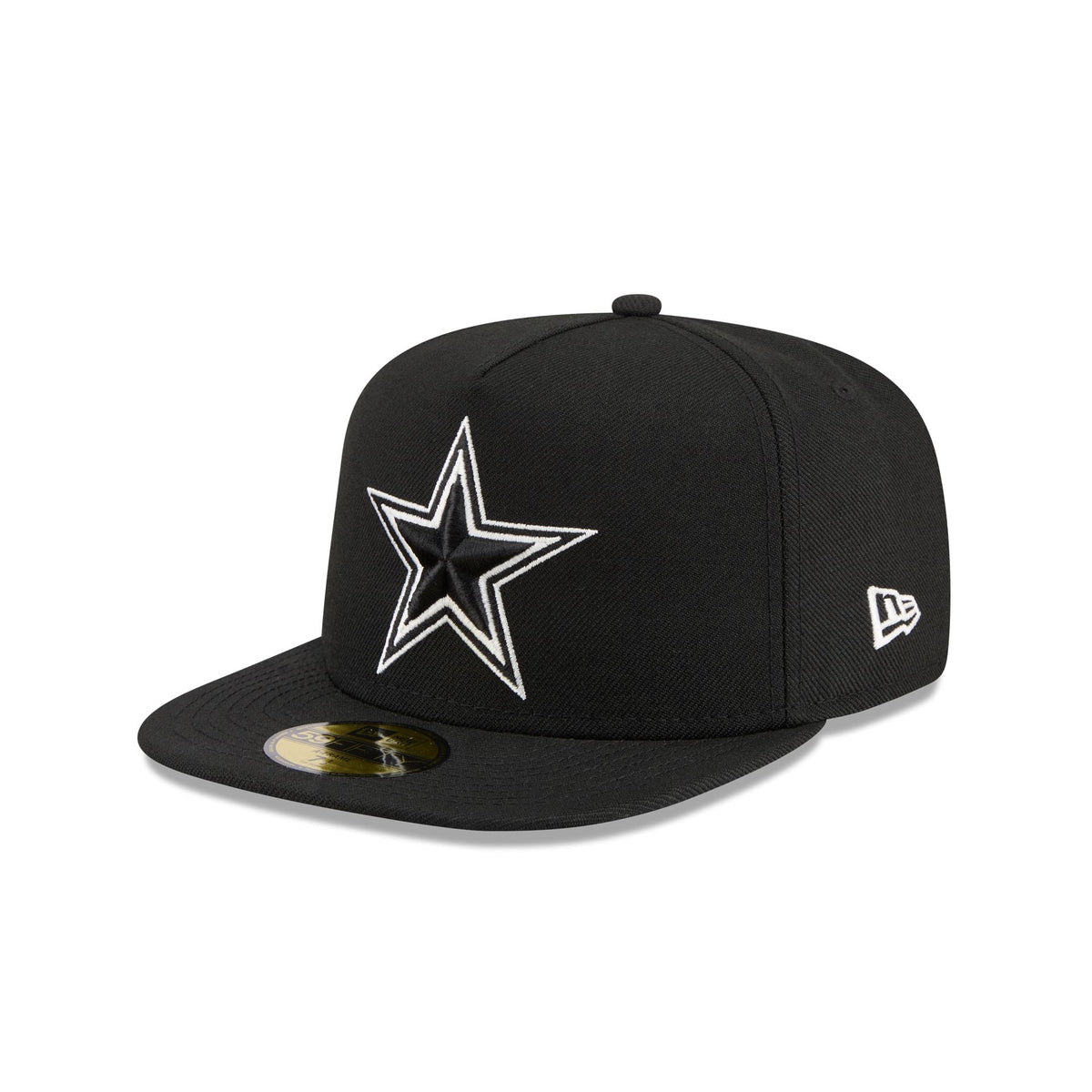 Just Caps Chiseled Logo Dallas Cowboys 59FIFTY A-Frame Fitted Hat