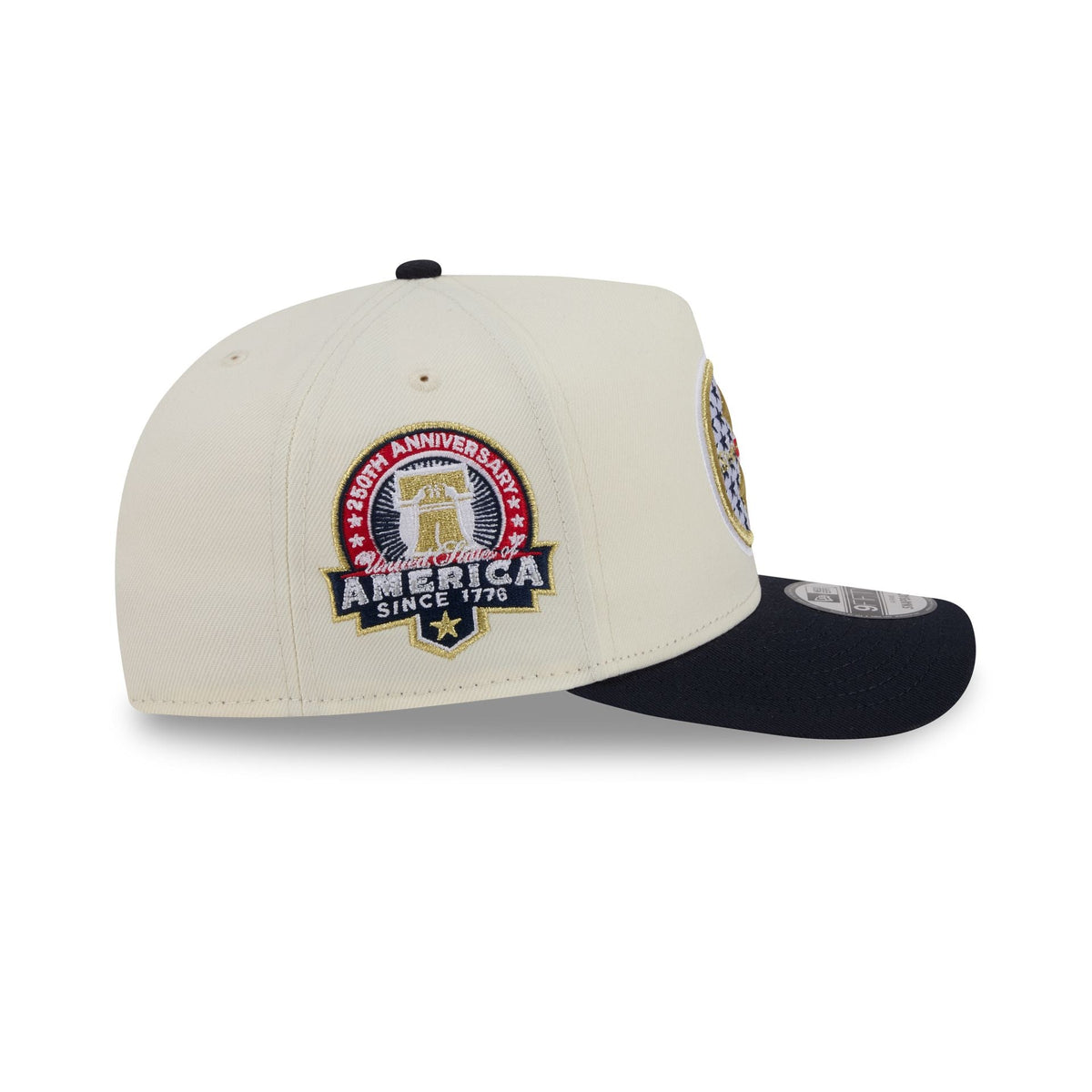 Pittsburgh Steelers Chrome White Stars and Stripes 9FIFTY A-Frame Snapback Hat