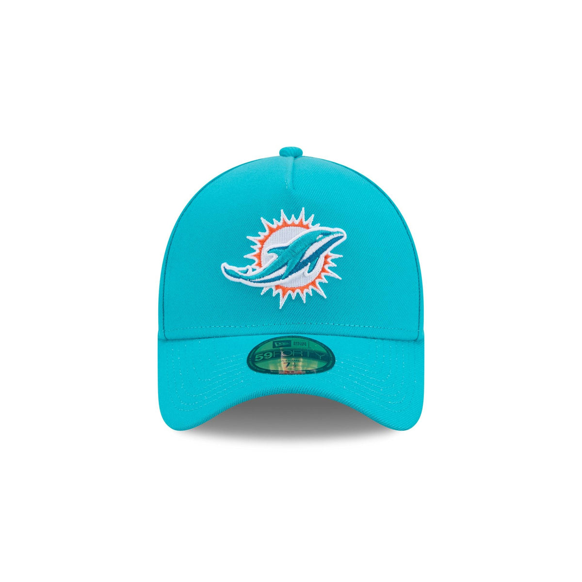 Miami Dolphins Team Side 59FORTY A-Frame Fitted Hat