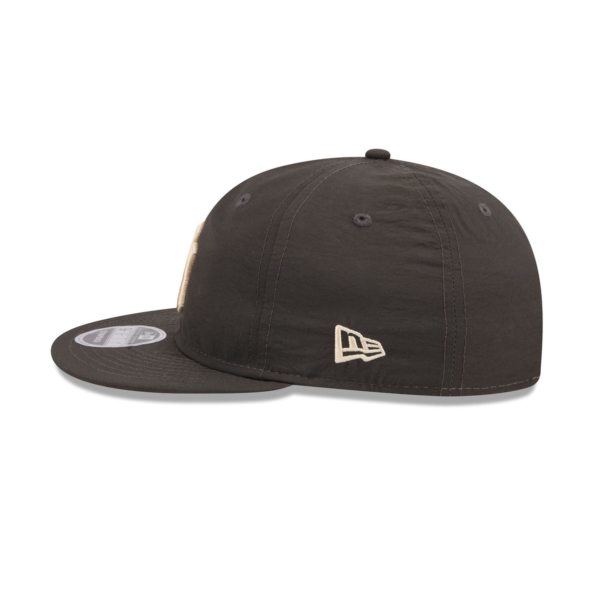 New York Yankees Three Looms Nylon Black Retro Crown 9FIFTY Adjustable Hat