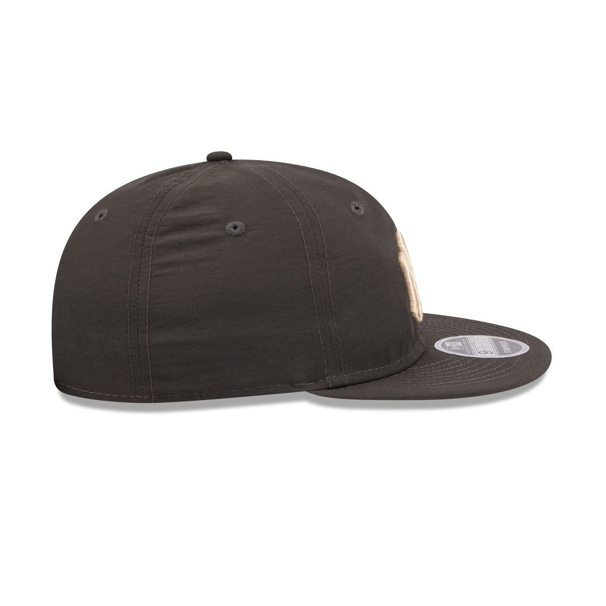 New York Yankees Three Looms Nylon Black Retro Crown 9FIFTY Adjustable Hat